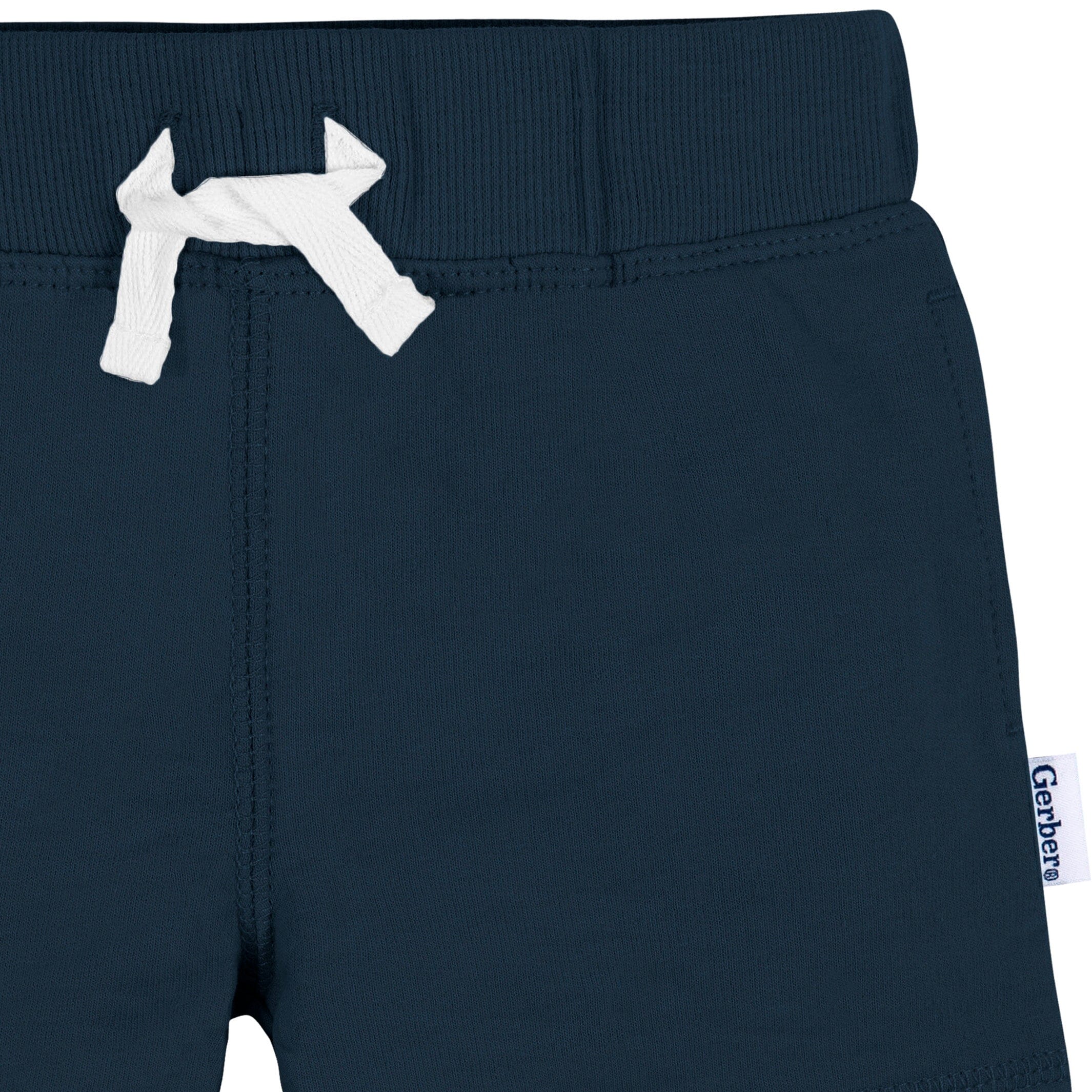 3-Pack Baby & Toddler Boys Blues Knit Shorts - Image 5