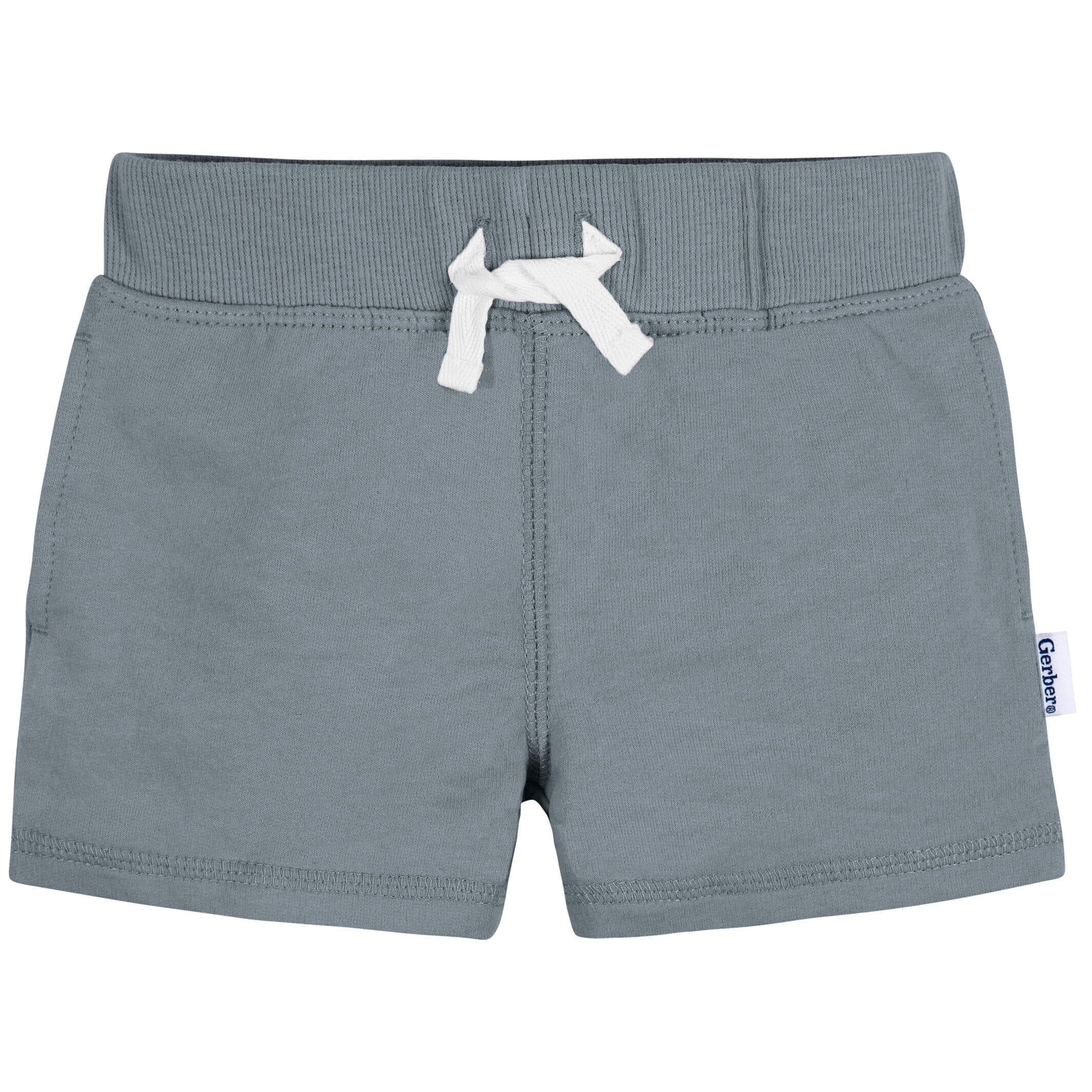 3-Pack Baby & Toddler Boys Blues Knit Shorts - Image 6