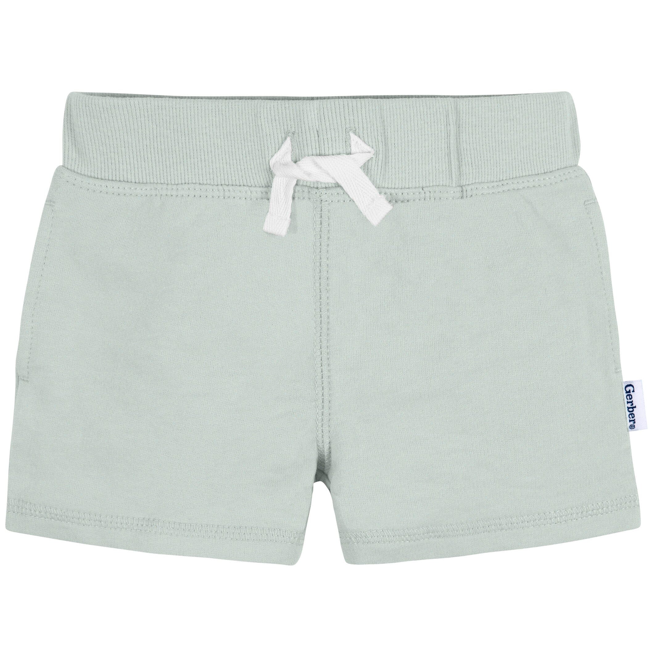 3-Pack Baby & Toddler Boys Blues Knit Shorts - Image 7