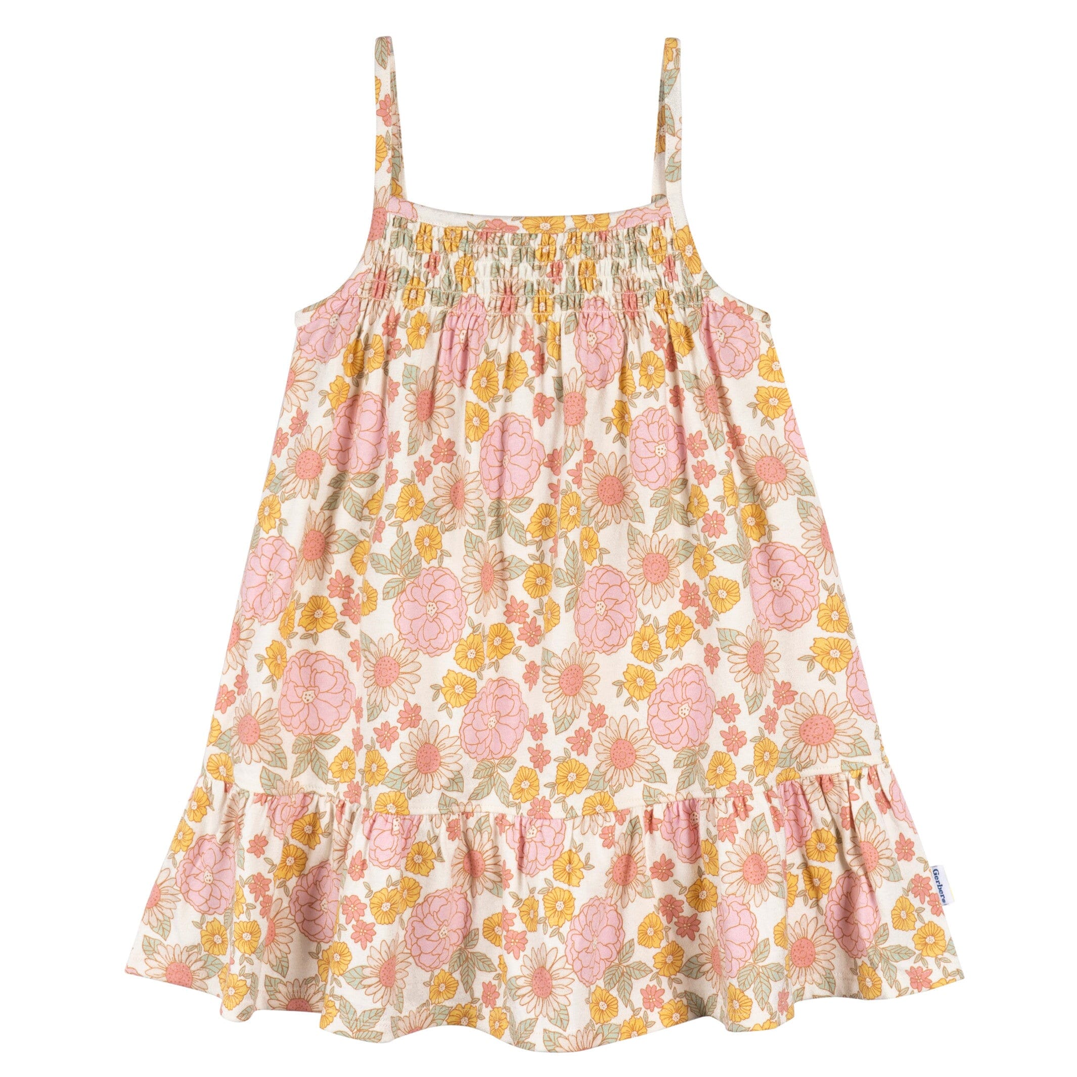 2-Pack Toddler Girls Retro Floral Dresses - Image 4