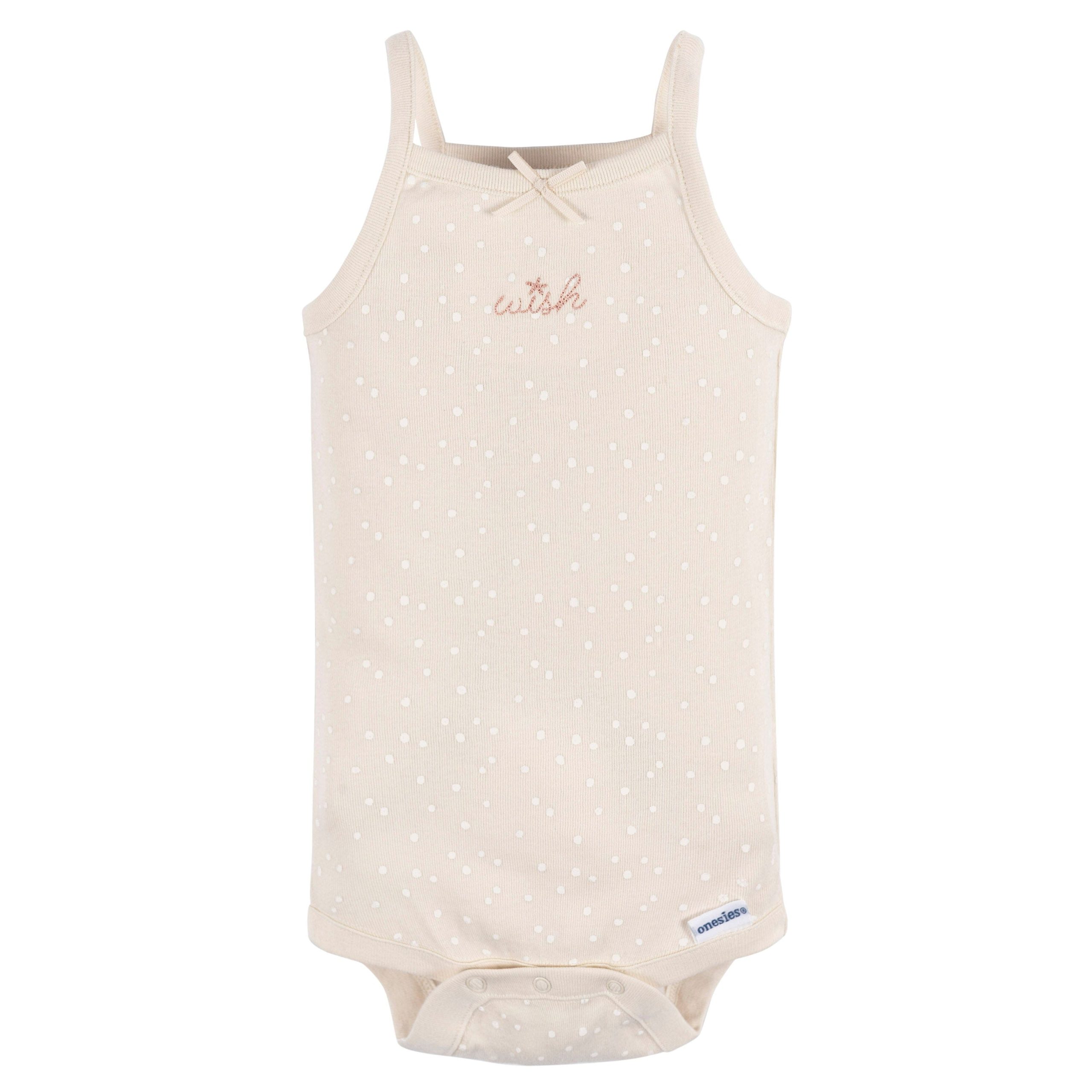4-Pack Baby Girls Starfish Sleeveless Onesies® Bodysuits - Image 6