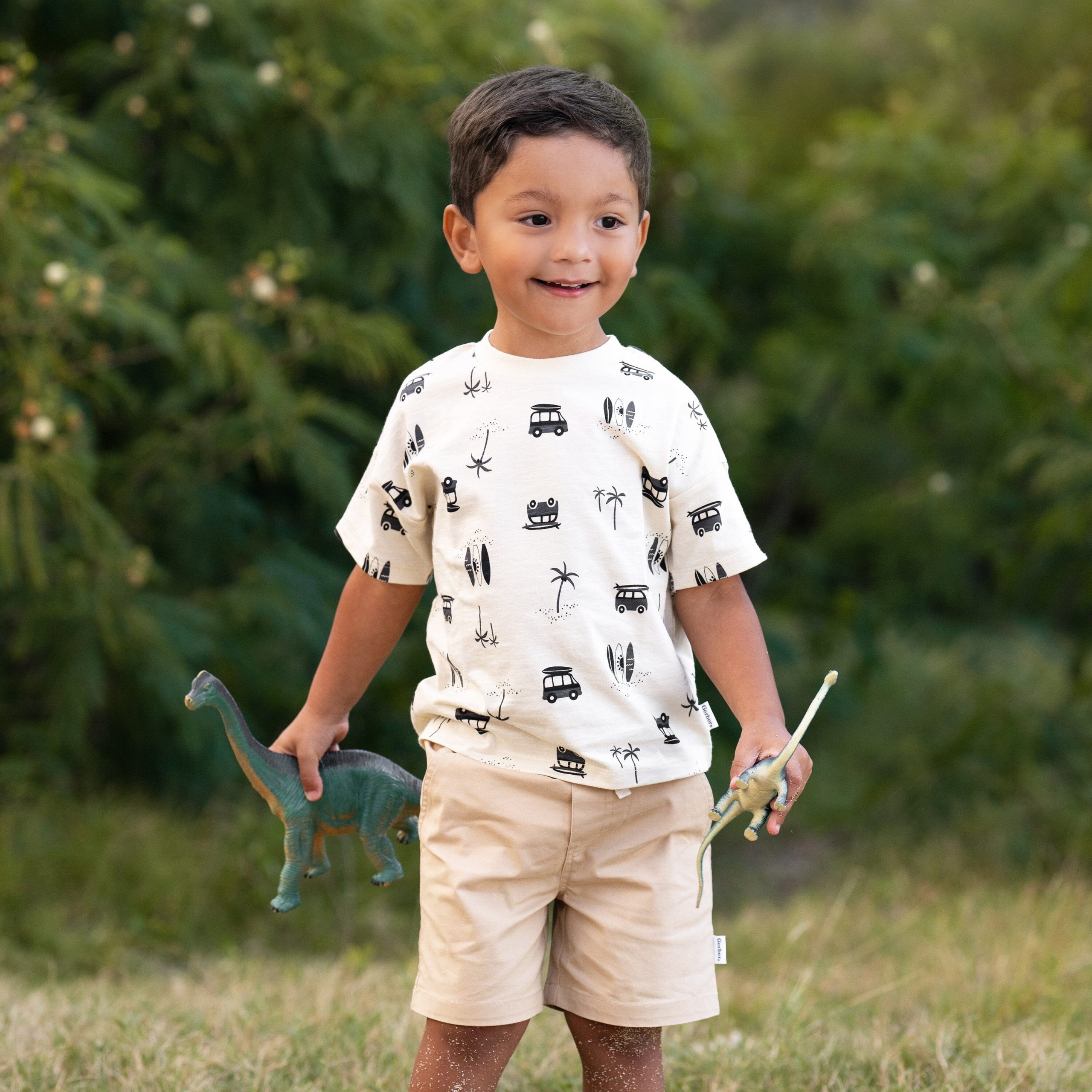 3-Pack Infant and Toddler Boys Stay Cool T-Shirts - Image 2