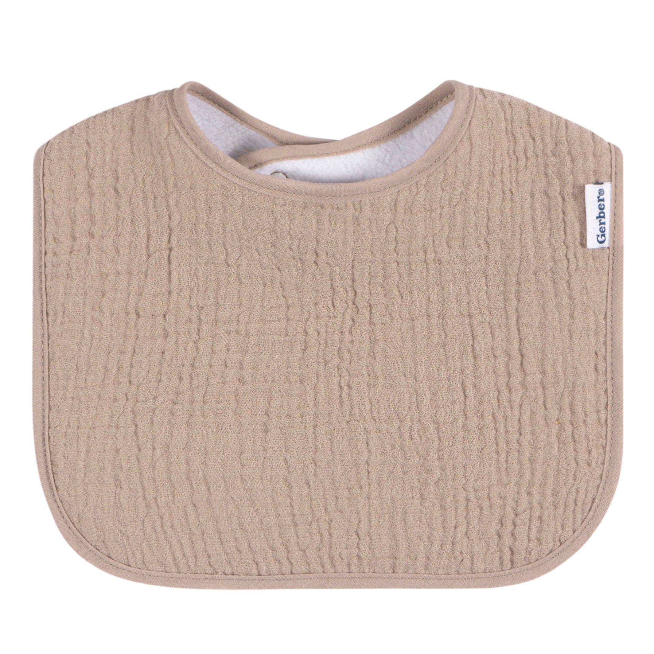 8-Pack Baby Boys Multi-color Muslin Drooling Bibs - Image 6