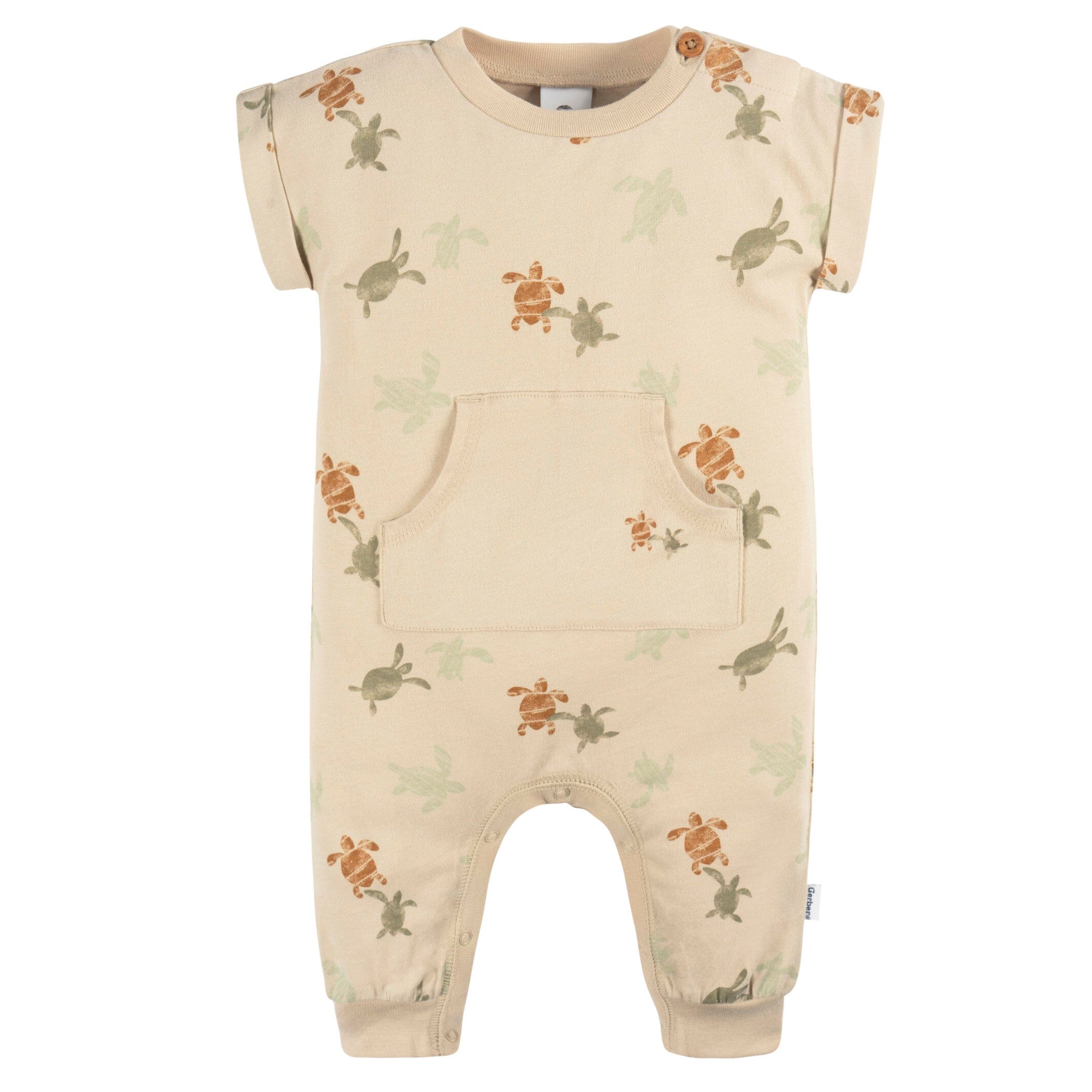 2-Pack Baby Boys Tropical Rompers - Image 4