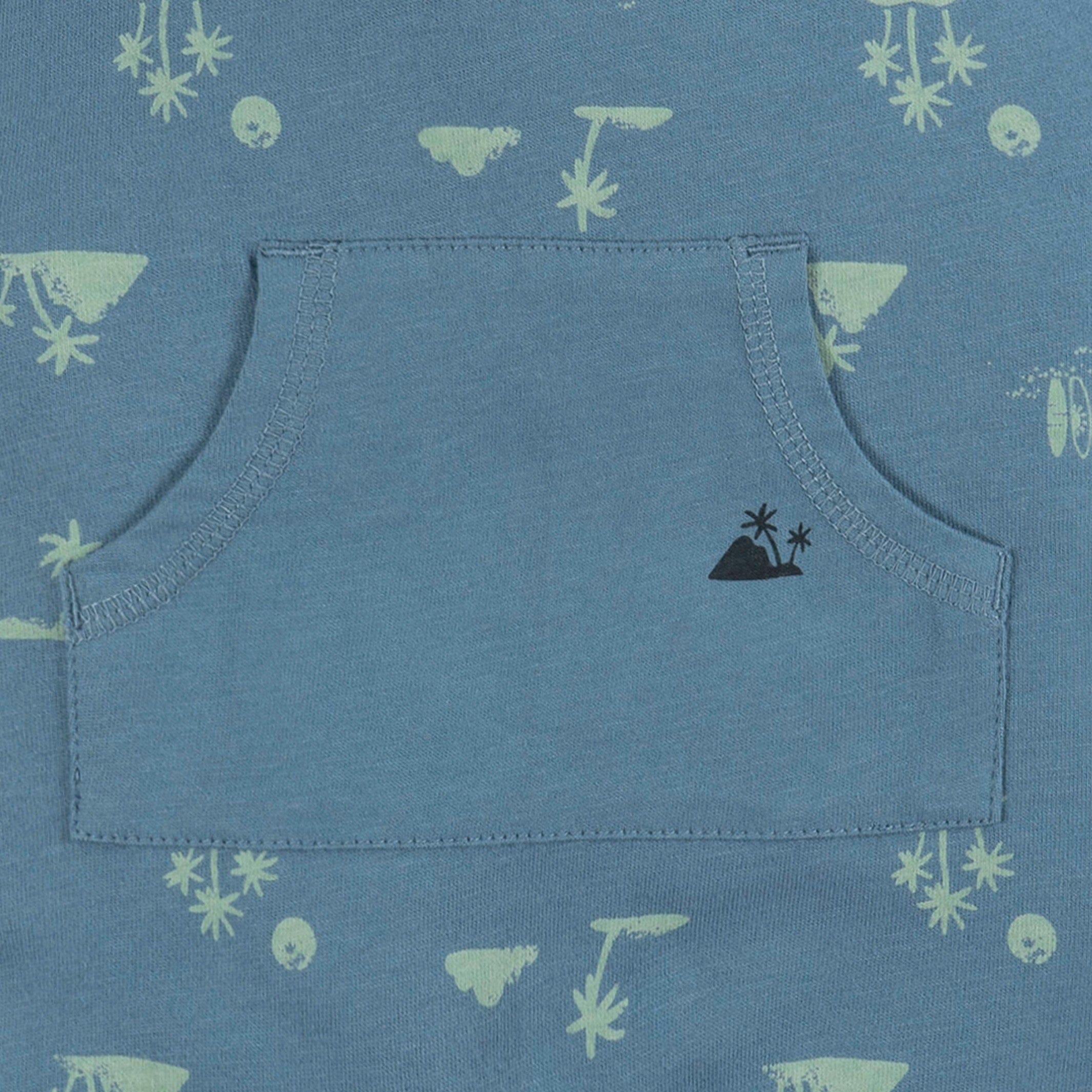 2-Pack Baby Boys Surfing Rompers - Image 4