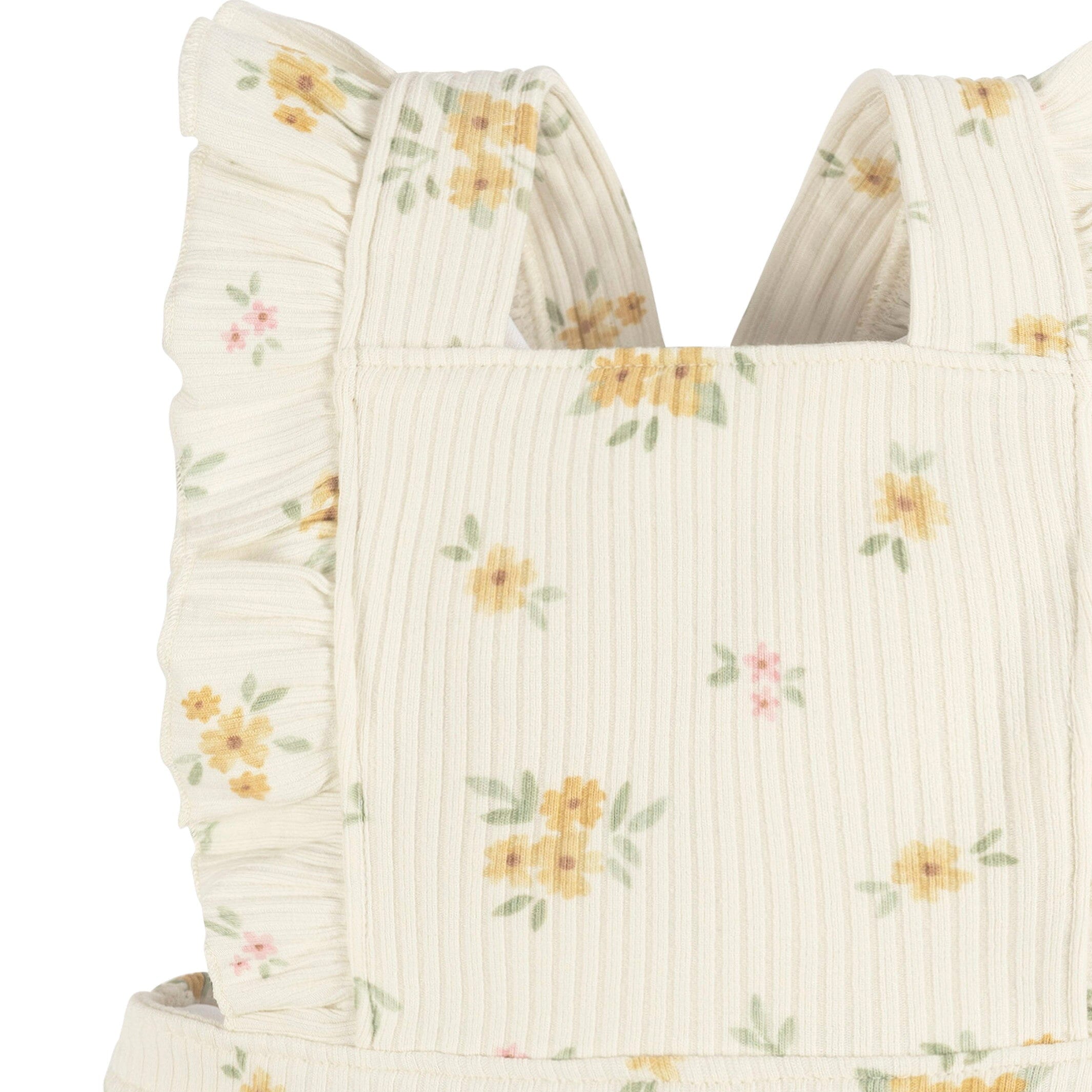 Baby Girls Bouquets Bubble Romper - Image 3