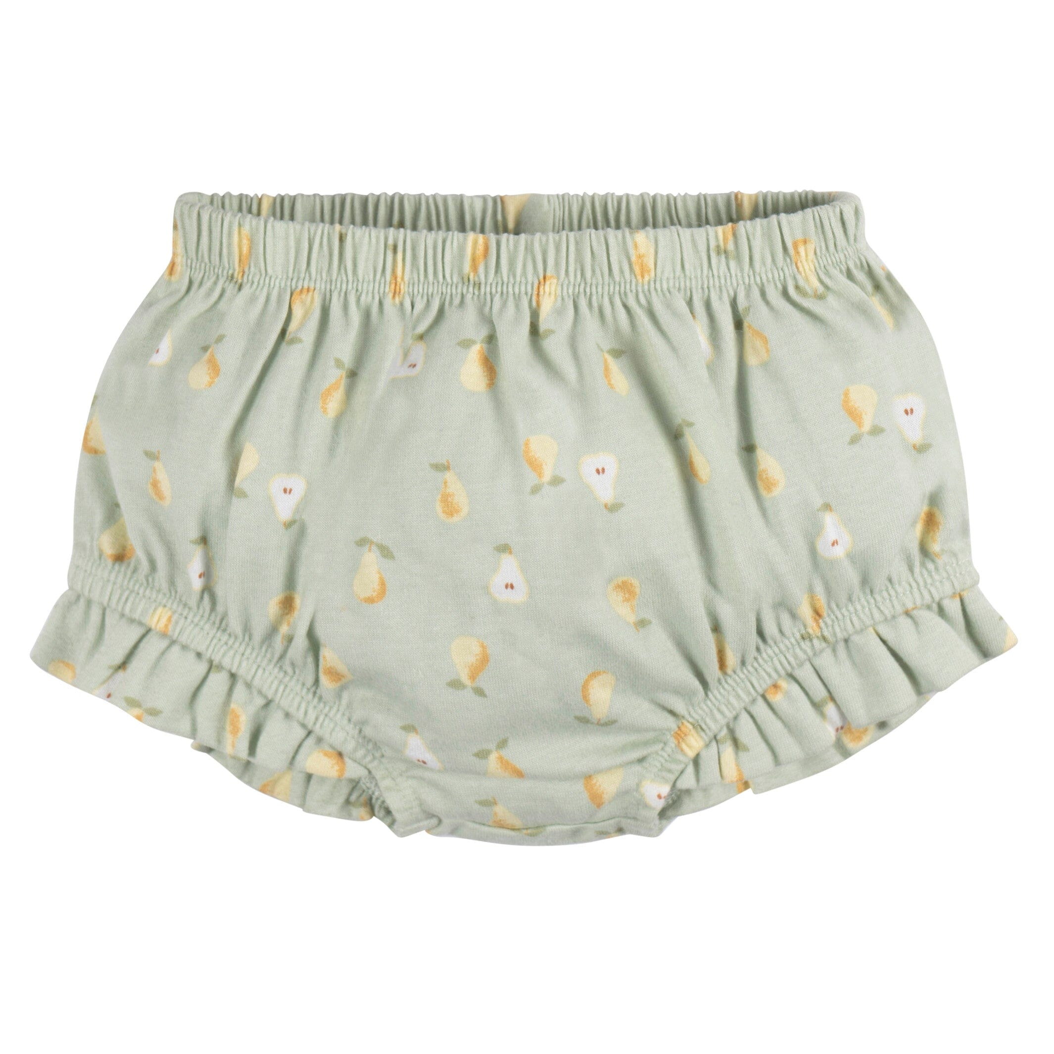 2-Piece Baby Girls Pears Tank Top and Diaper Cover Set - Image 3