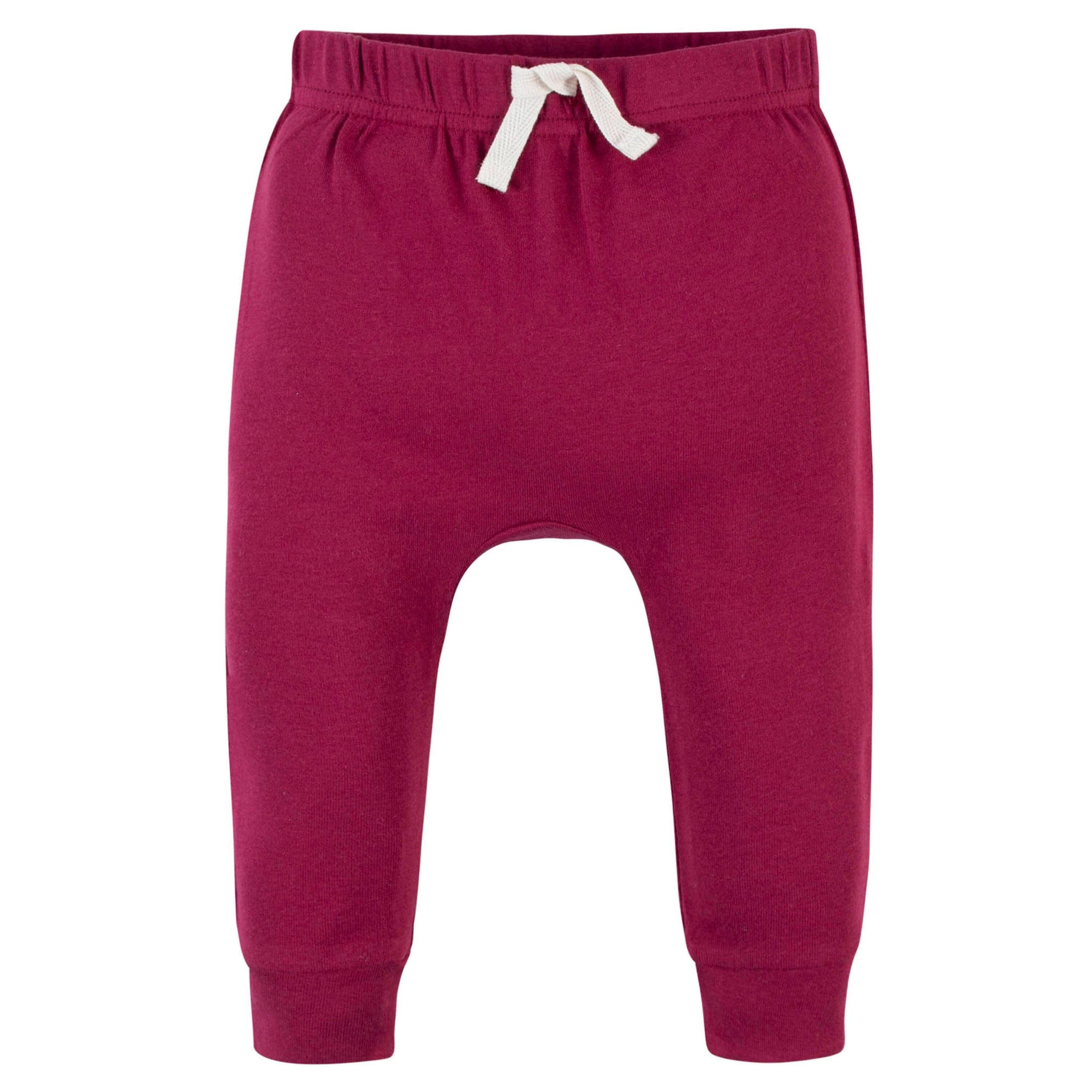 12-Piece Baby Girls Floral & Wine Playwear Bundle - Image 5