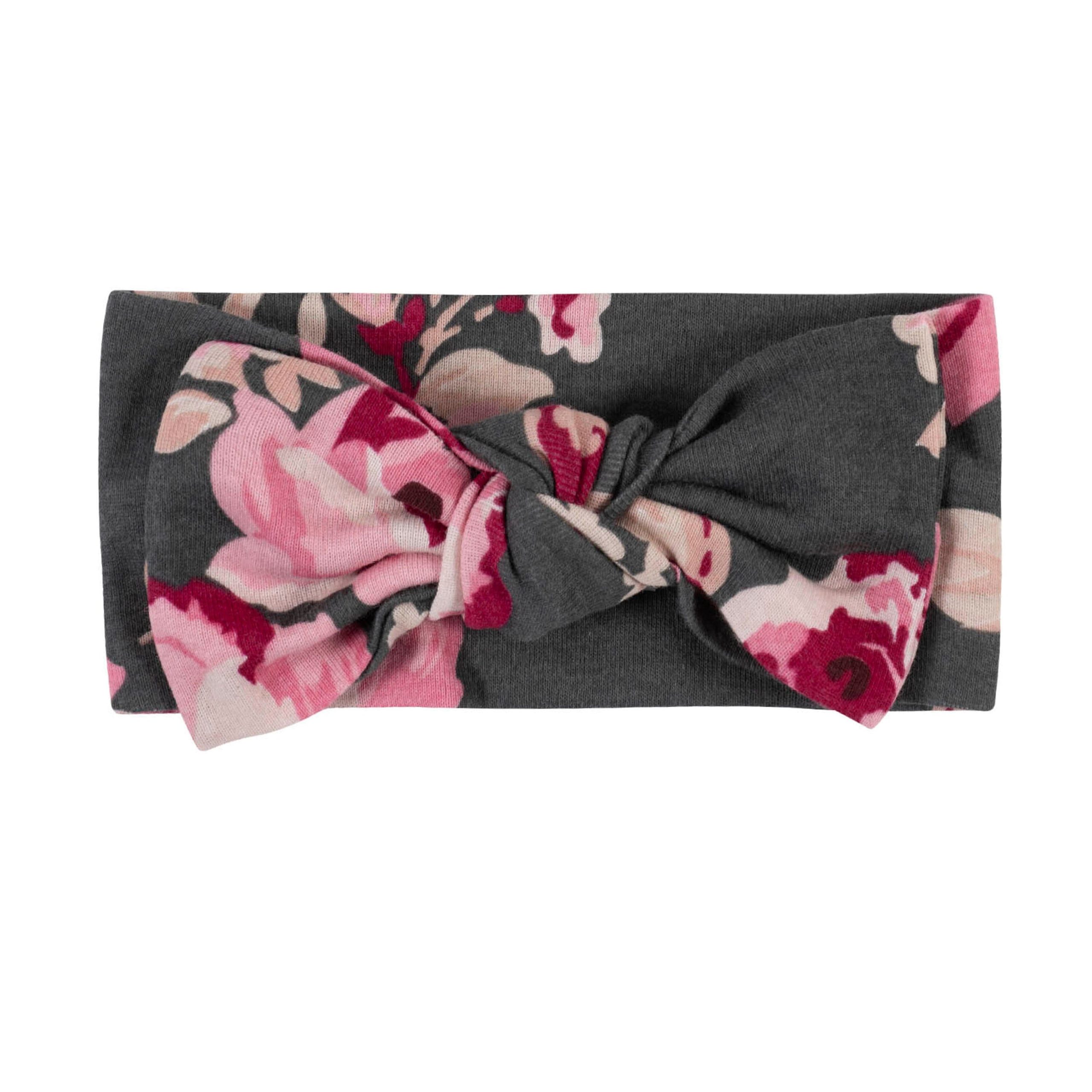 12-Piece Baby Girls Floral & Wine Playwear Bundle - Image 8