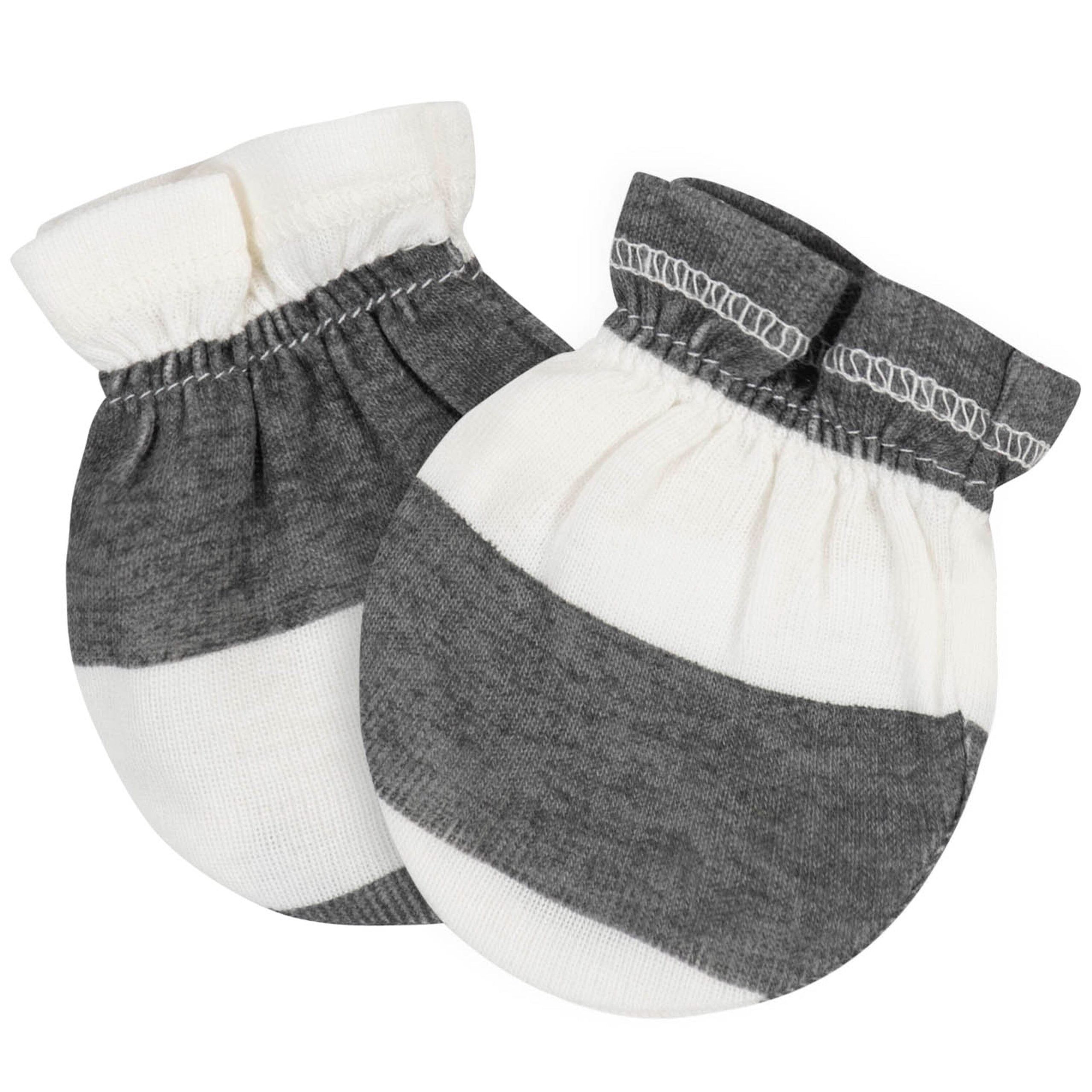 7-Piece Baby Neutral Lion Caps & Mittens Set - Image 8