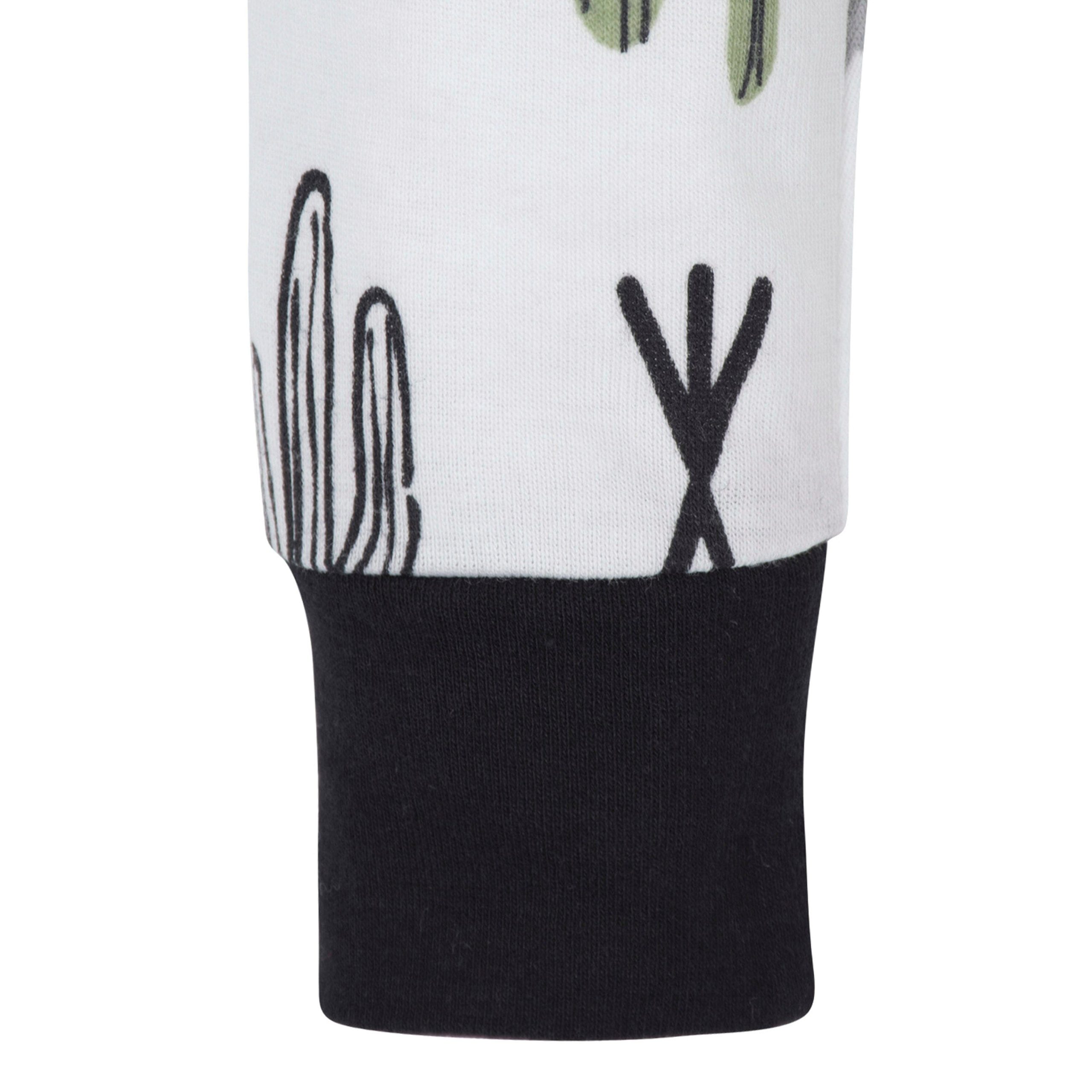 4-Piece Baby Boys Desert & Stripes Coverall, Cap, & Wiggle-Proof™ Socks - Image 3