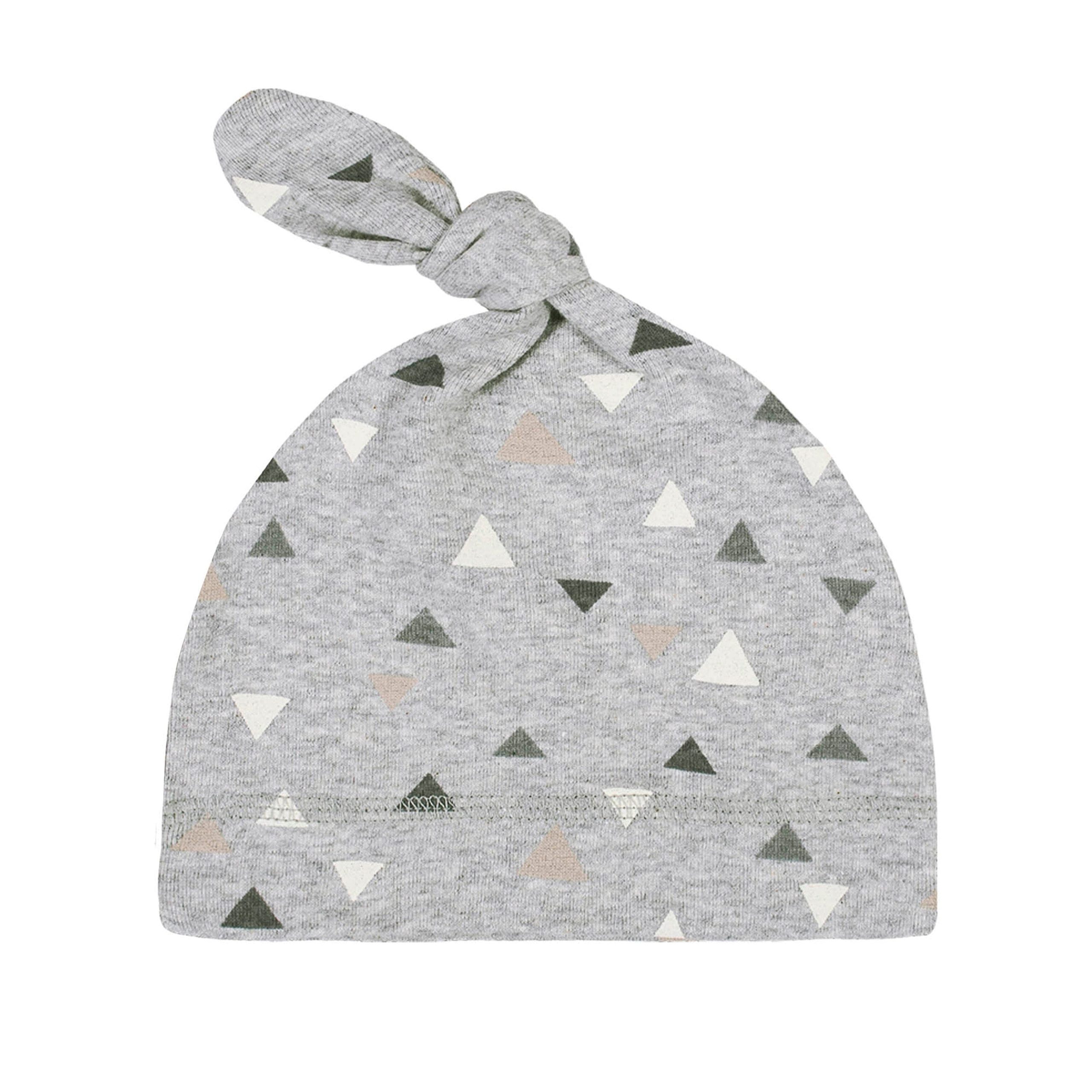 4-Piece Baby Boys Triangle Caps and Bibs Set - Image 3
