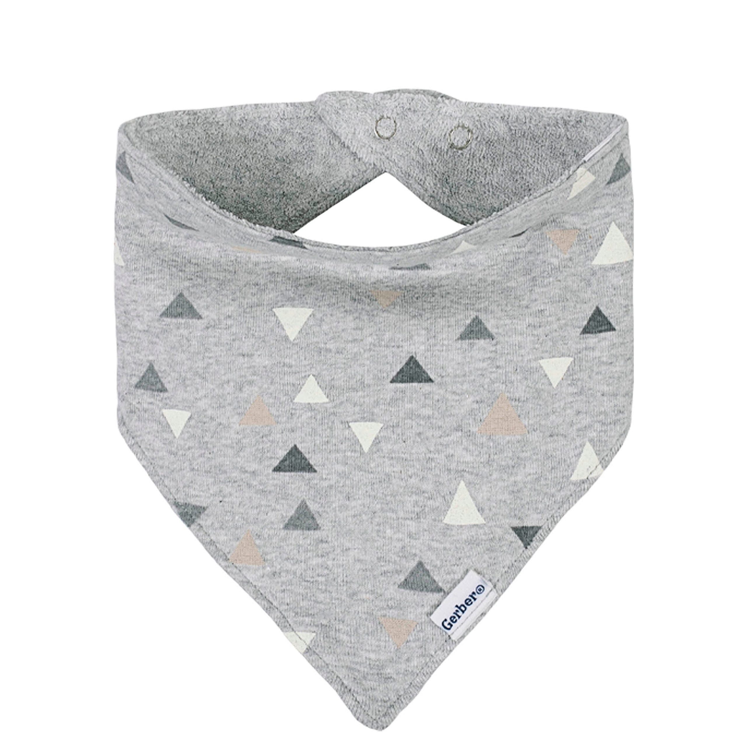4-Piece Baby Boys Triangle Caps and Bibs Set - Image 4