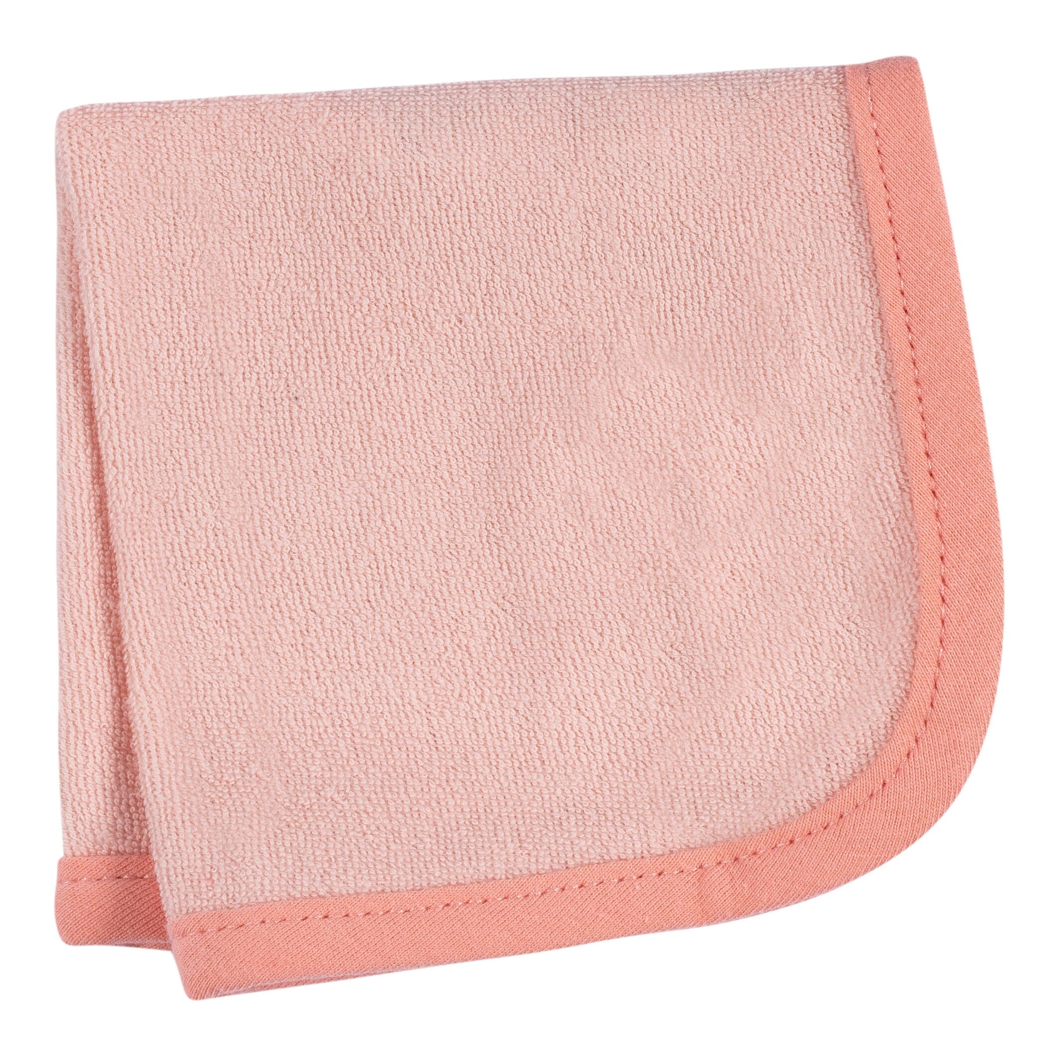 4-Piece Baby Girls Kitty Floral Hooded Towel and Washcloths - Image 5