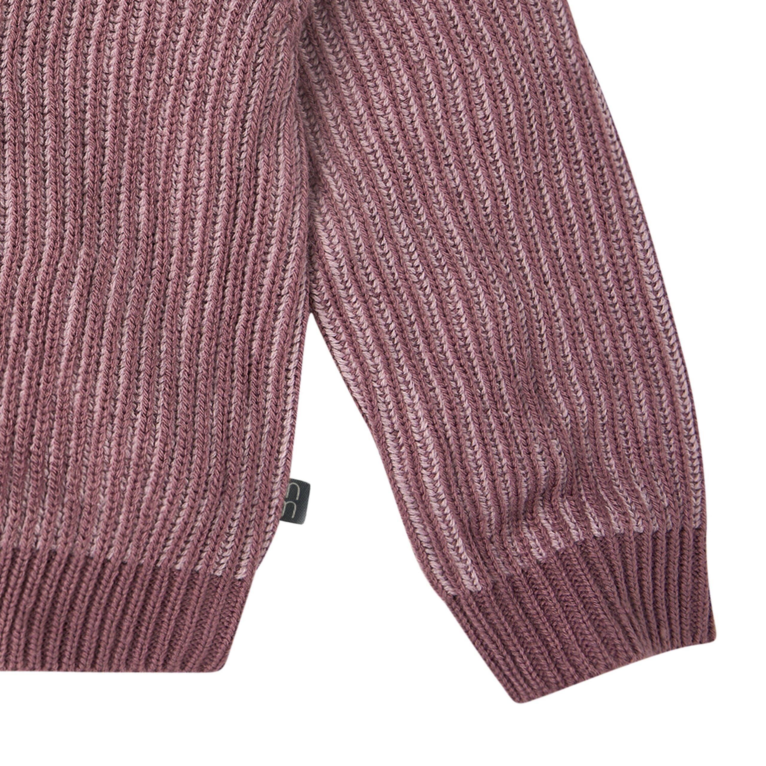 Infant & Kids Girls Dusty Rose Fisherman Rib Cardigan - Image 8