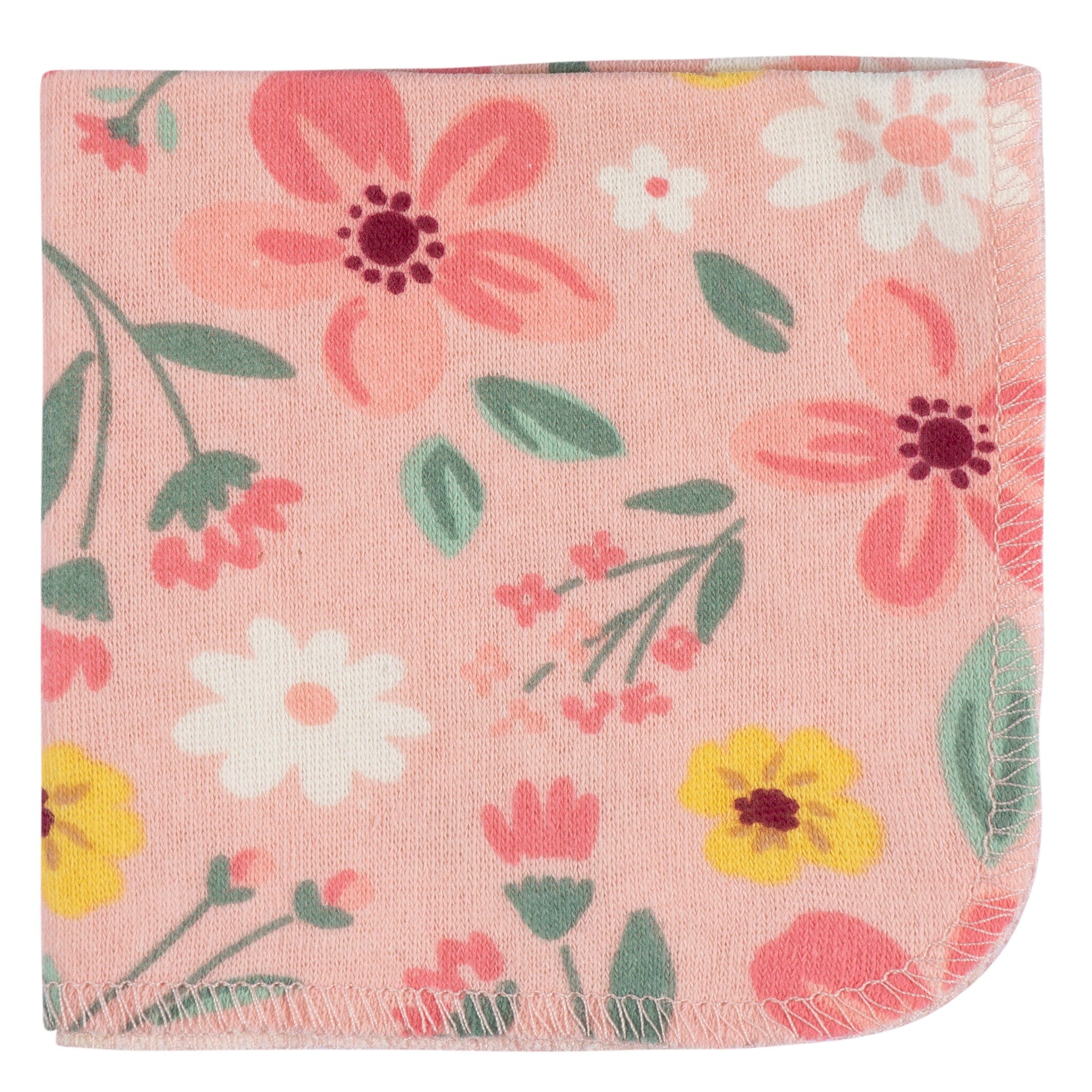 10-Pack Baby Girls Kitty Floral Washcloths - Image 5
