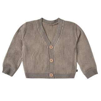 Infant & Kid Girls Stone Fisherman Rib Cardigan