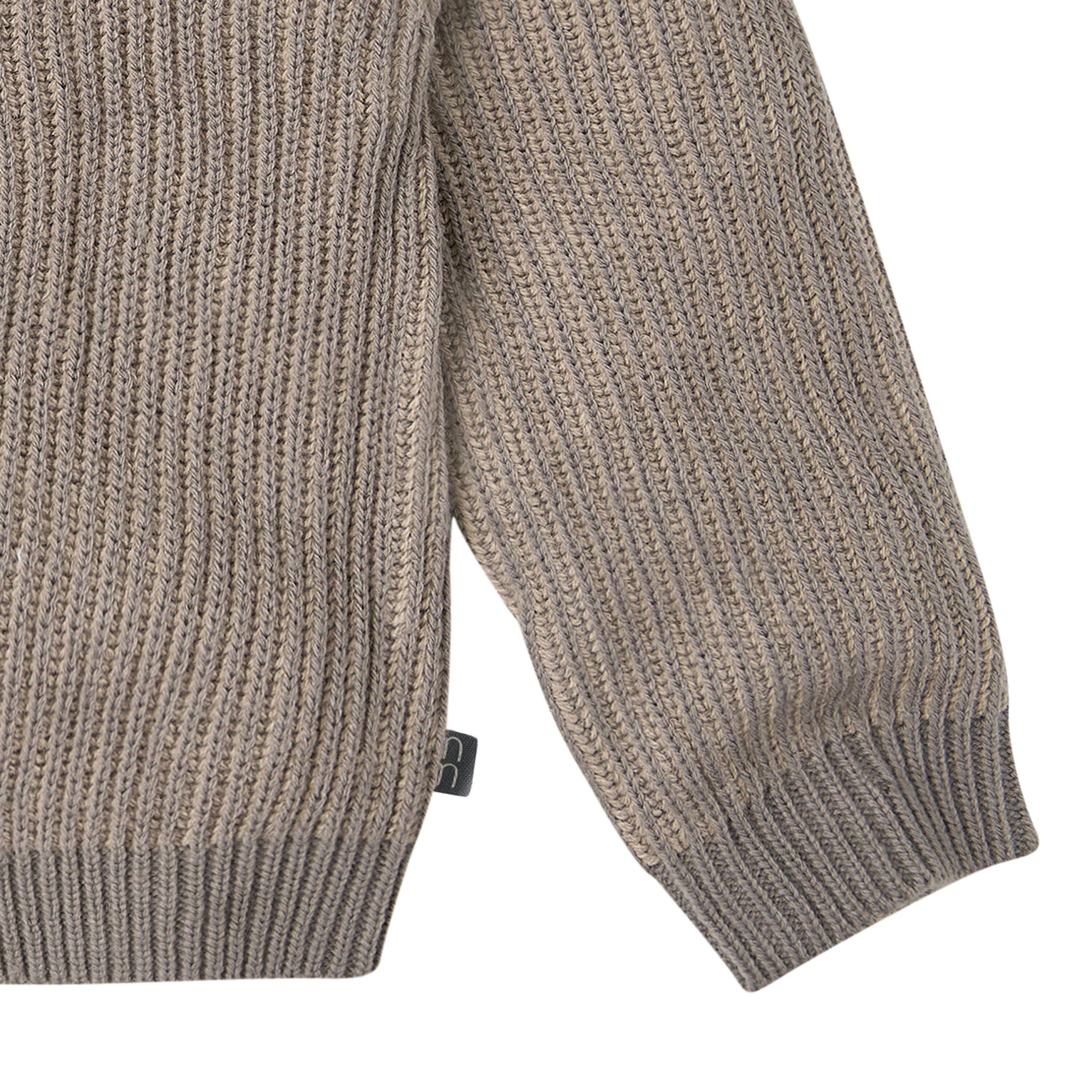 Infant & Kid Girls Stone Fisherman Rib Cardigan - Image 5