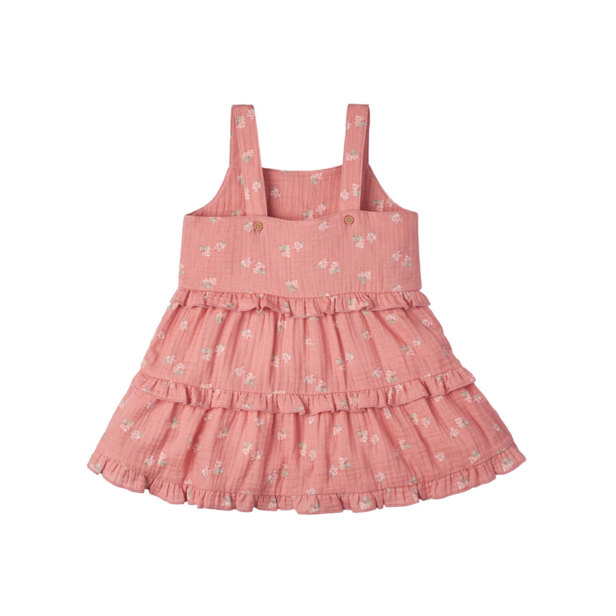 Infant & Toddler Girls Pink Raspberries Tiered Dress - Image 5