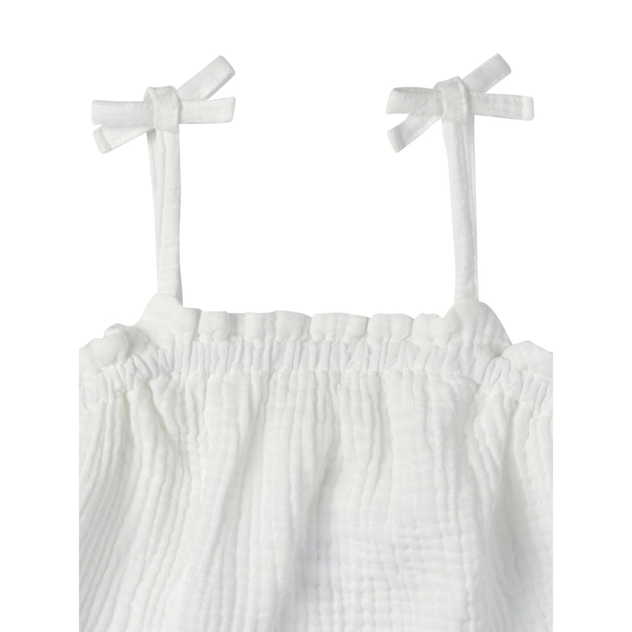 2-Piece Infant & Toddler Girls Ivory Top & Short Set - Image 4