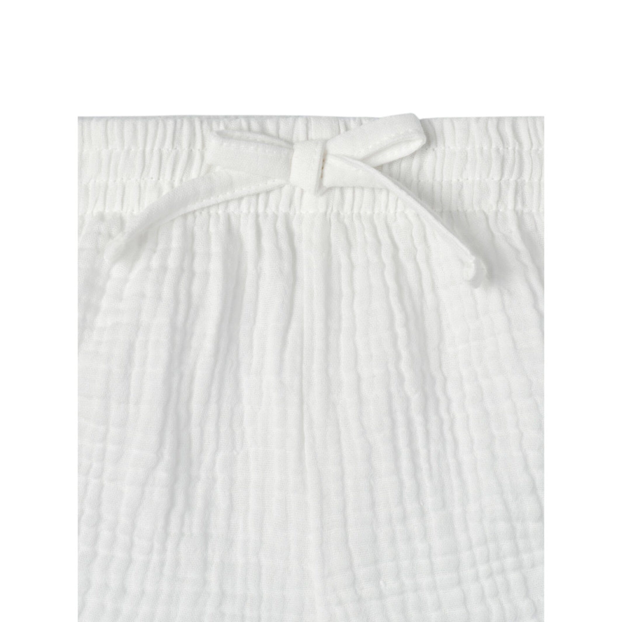 2-Piece Infant & Toddler Girls Ivory Top & Short Set - Image 7