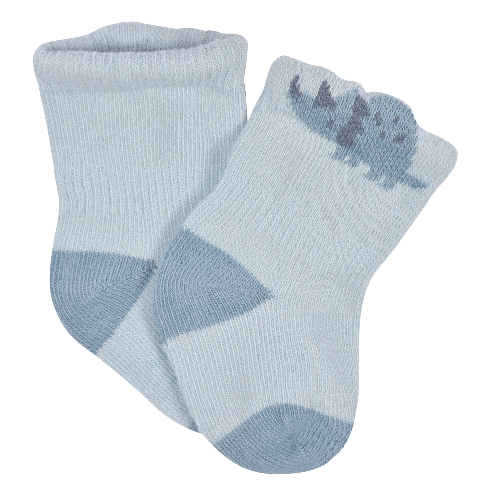 6-Pack Baby Boys Dino Wiggle Proof® Socks - Image 4