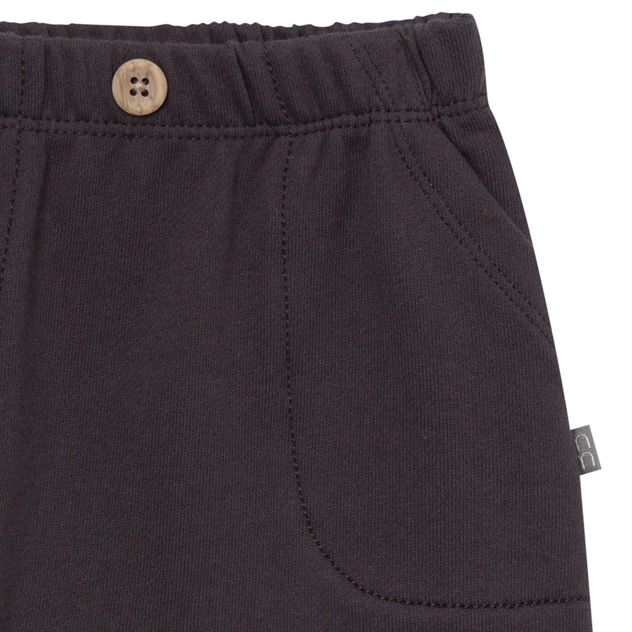 2-Pack Baby Boys Pewter/Charcoal Harem Pants - Image 6