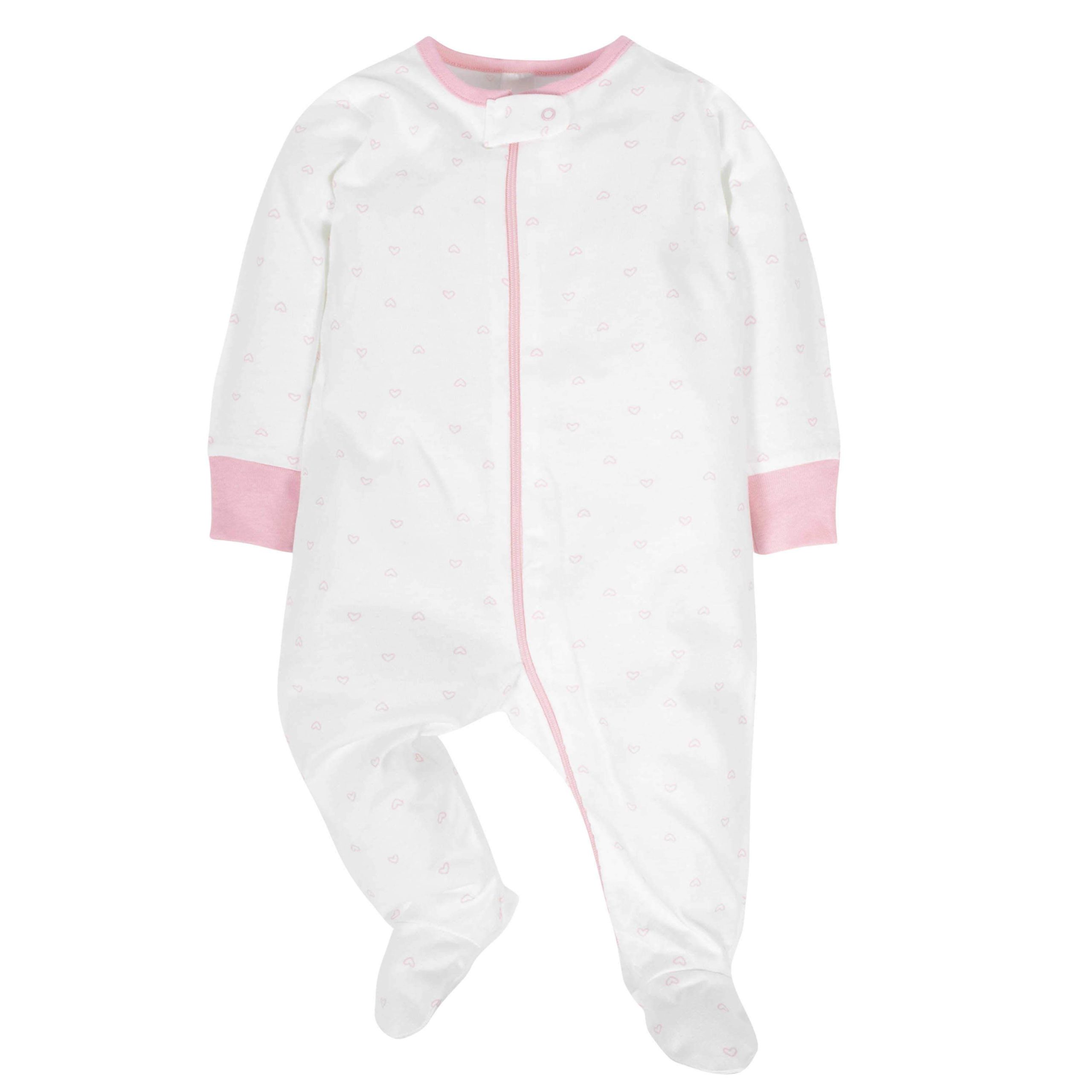 4-Pack Baby Girls Castle Zip Front Sleep ‘N Plays - Image 3