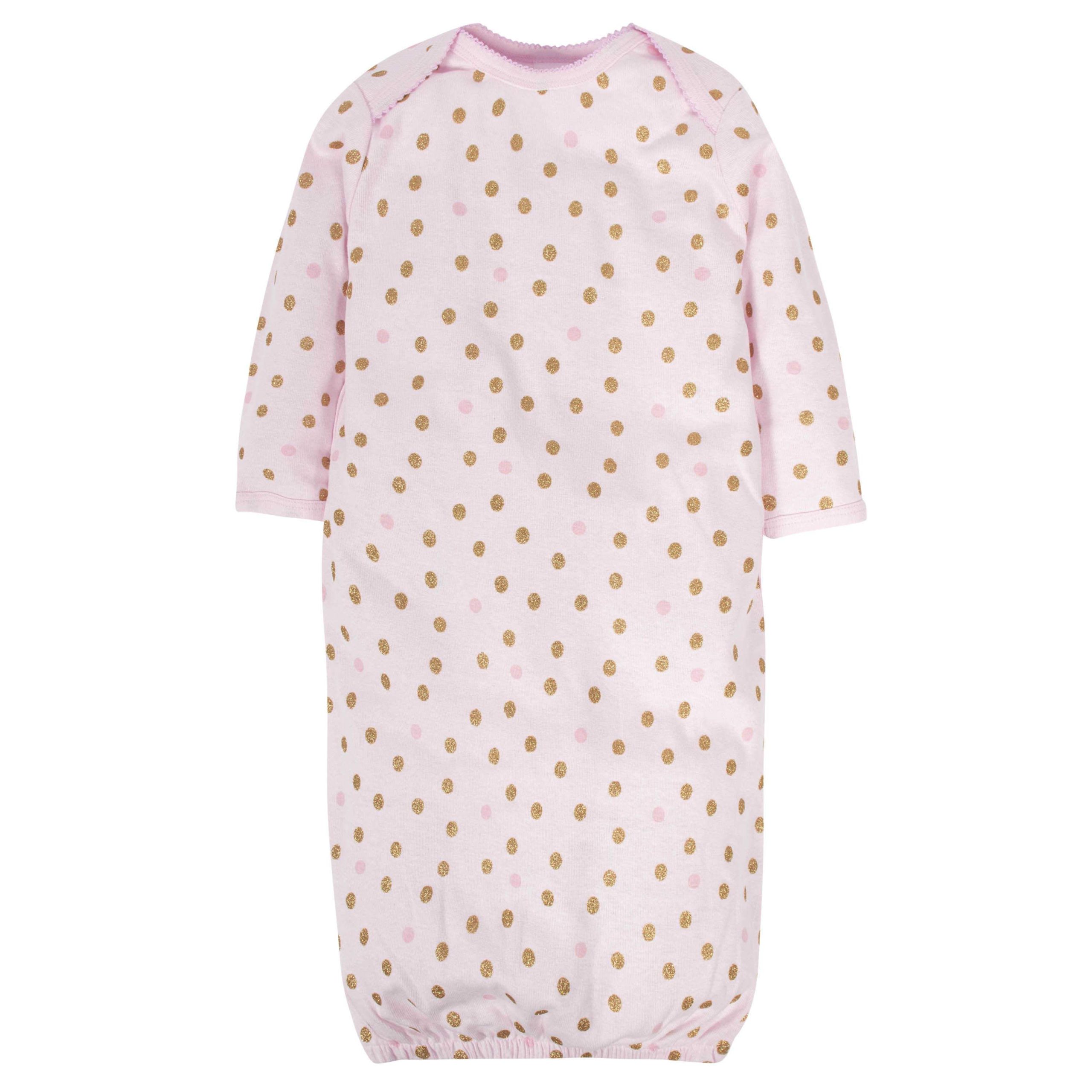 4-Pack Baby Girls Castle Lap Shoulder Gowns - Image 3