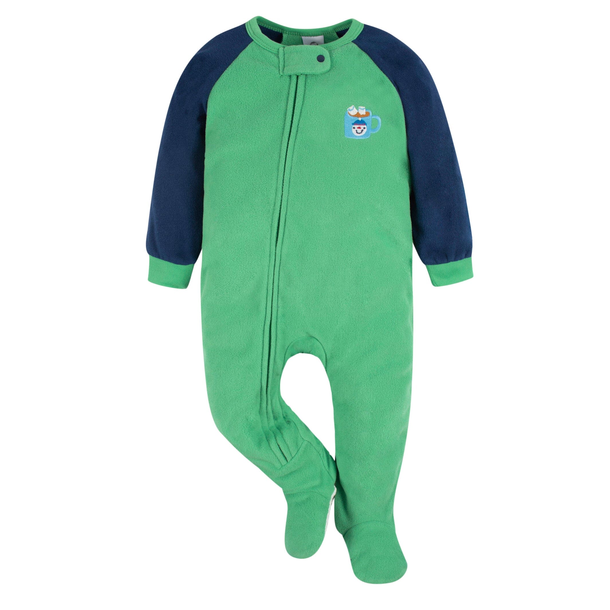 2-Pack Baby Neutral Hot Chocolate Fleece Pajamas, 3-6M - Image 5