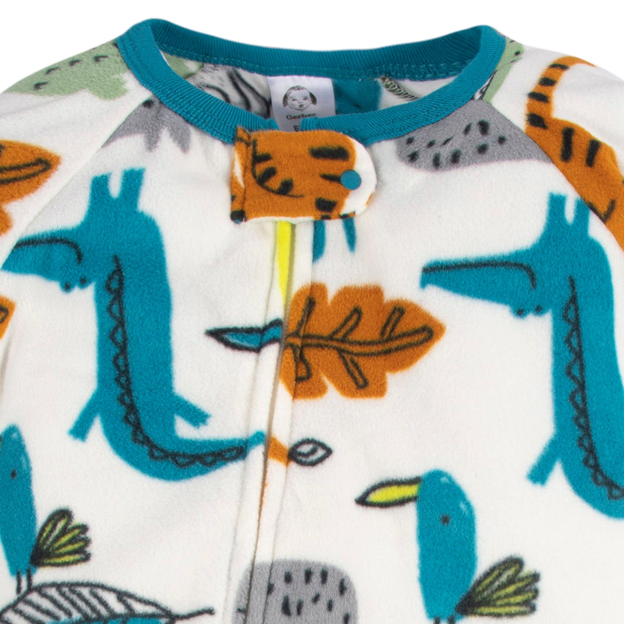 2-Pack Baby & Toddler Boys Lion Fleece Pajamas - Image 3
