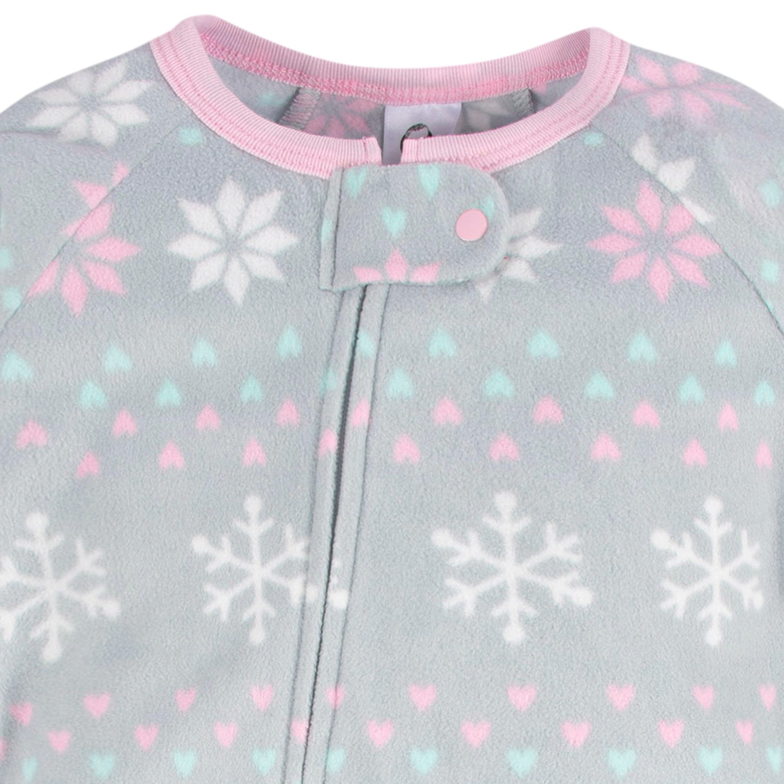 Baby & Toddler Girls Fair Isle Fleece Pajamas - Image 2