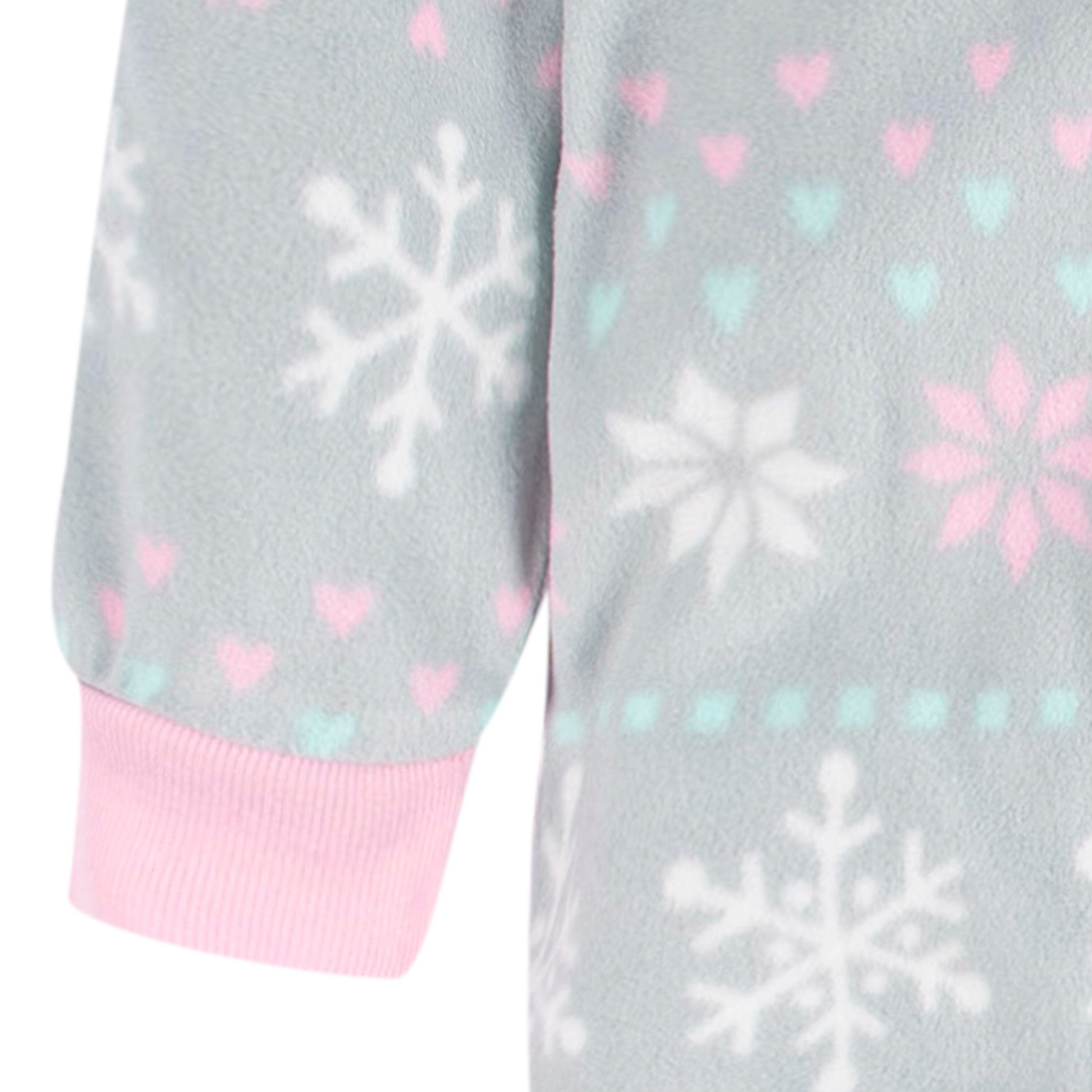 Baby & Toddler Girls Fair Isle Fleece Pajamas - Image 3