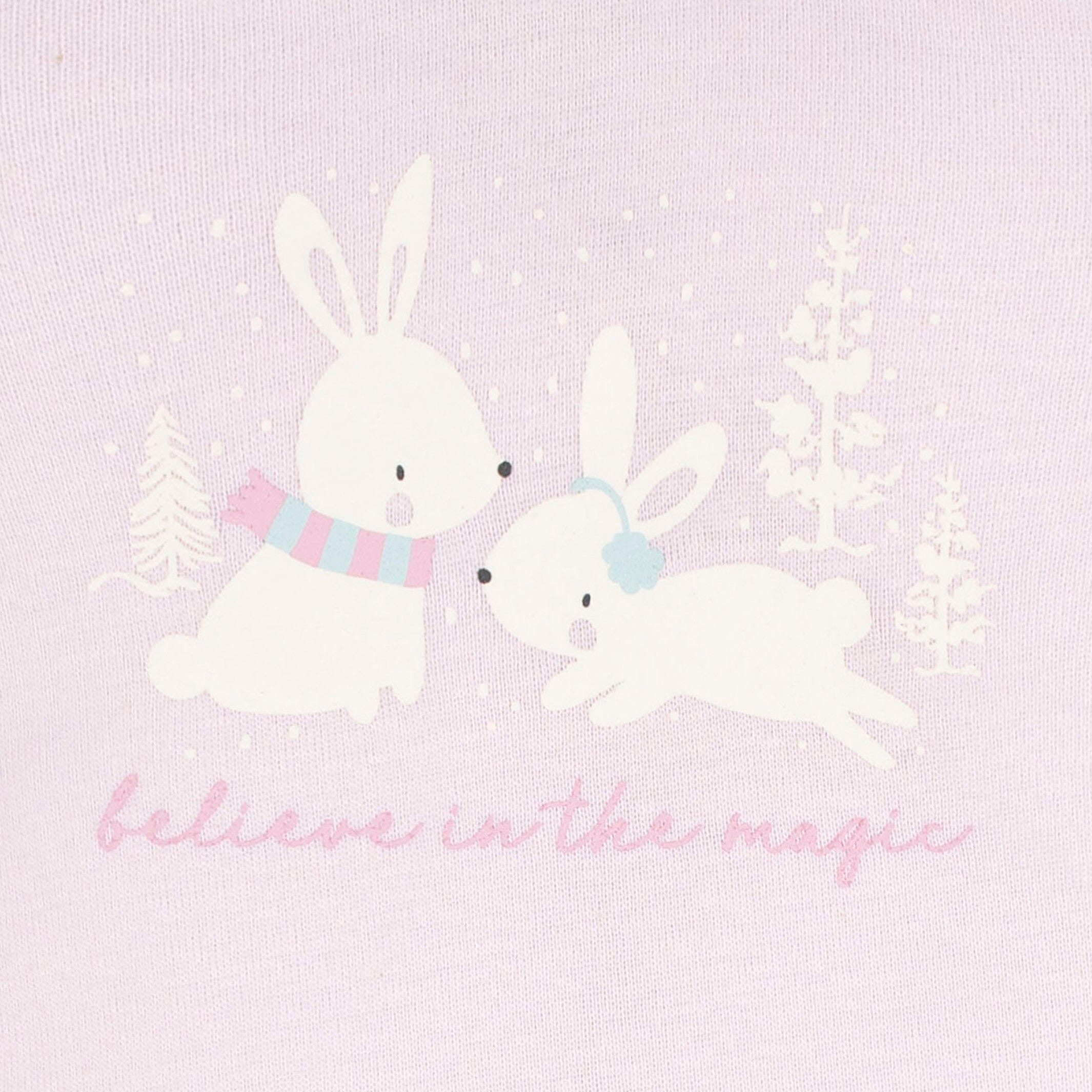 12-Piece Baby Girls Bunny Layette Bundle - Image 4