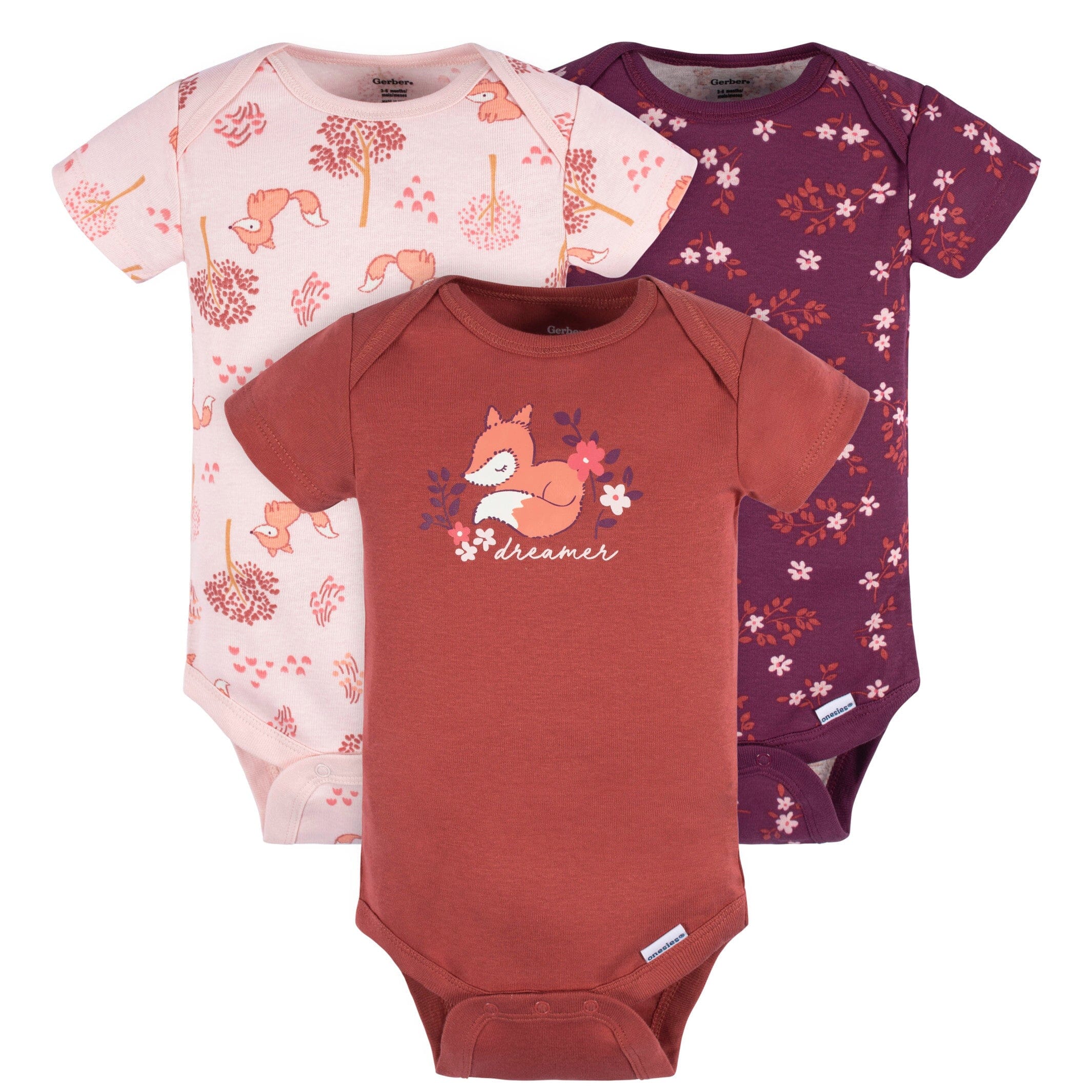 12-Piece Baby Girls Fox Layette Bundle - Image 3