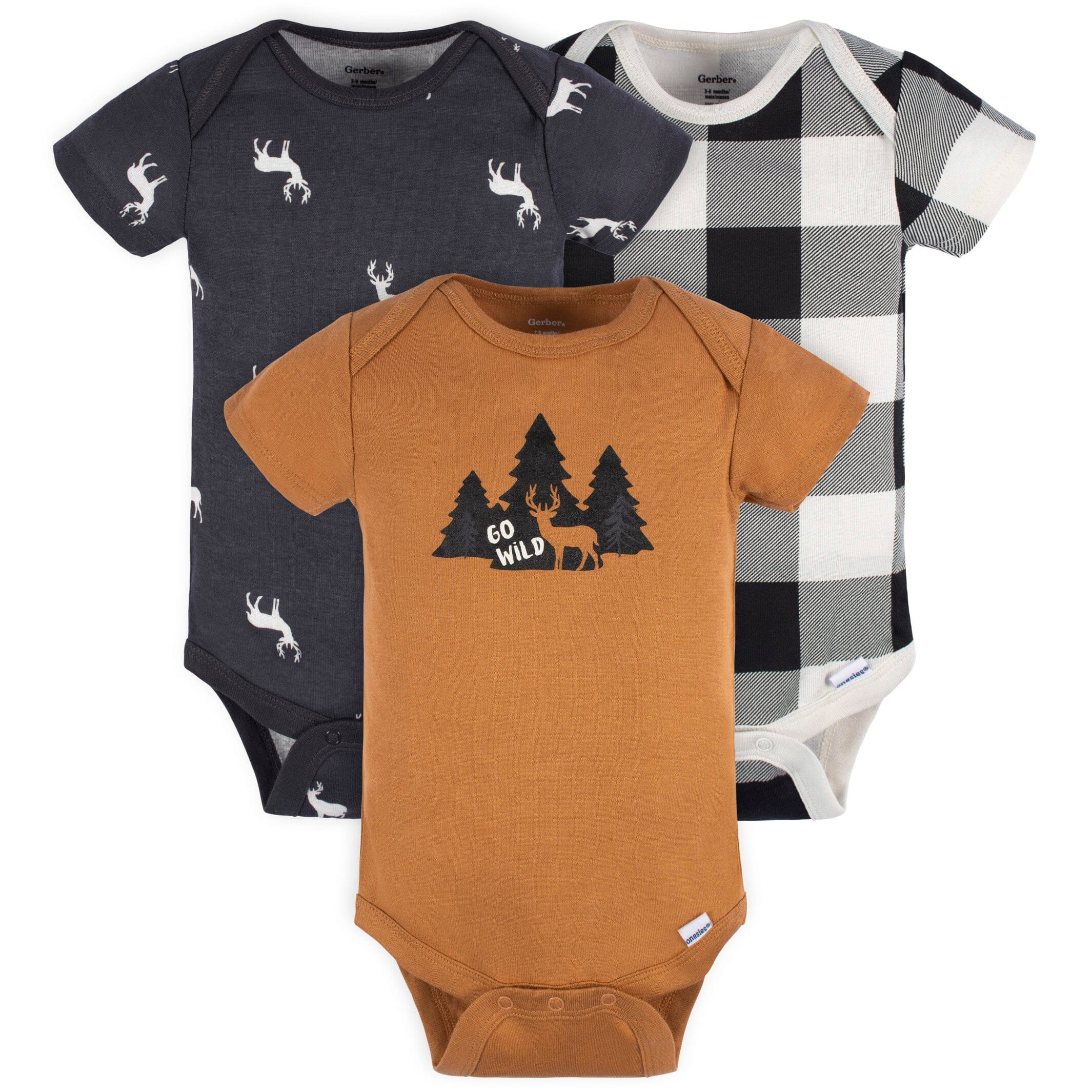 12-Piece Baby Boys Deer Layette Bundle - Image 3