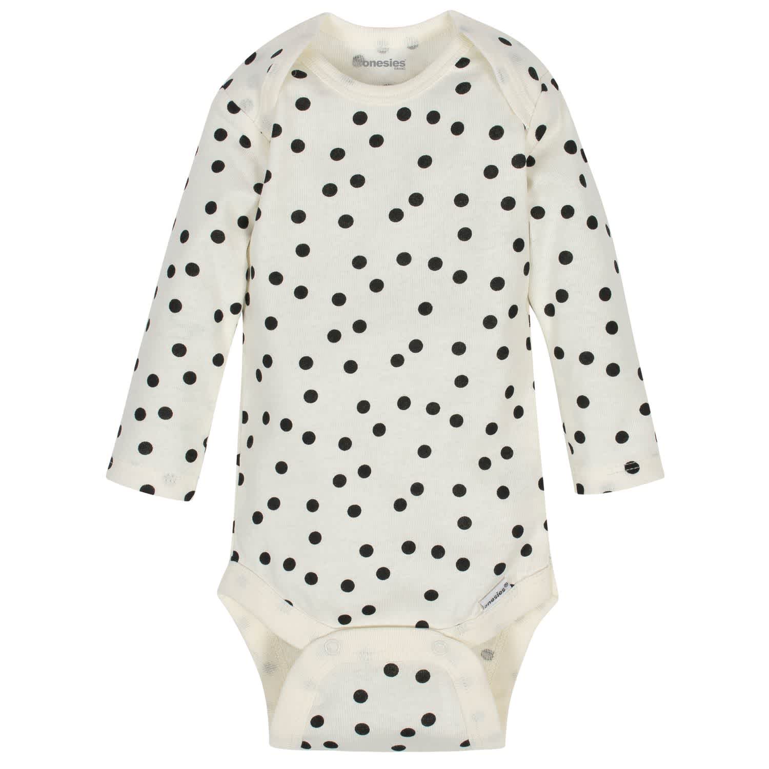 6-Pack Baby Girls Bunny Long Sleeve Onesies® Brand Bodysuits - Image 4