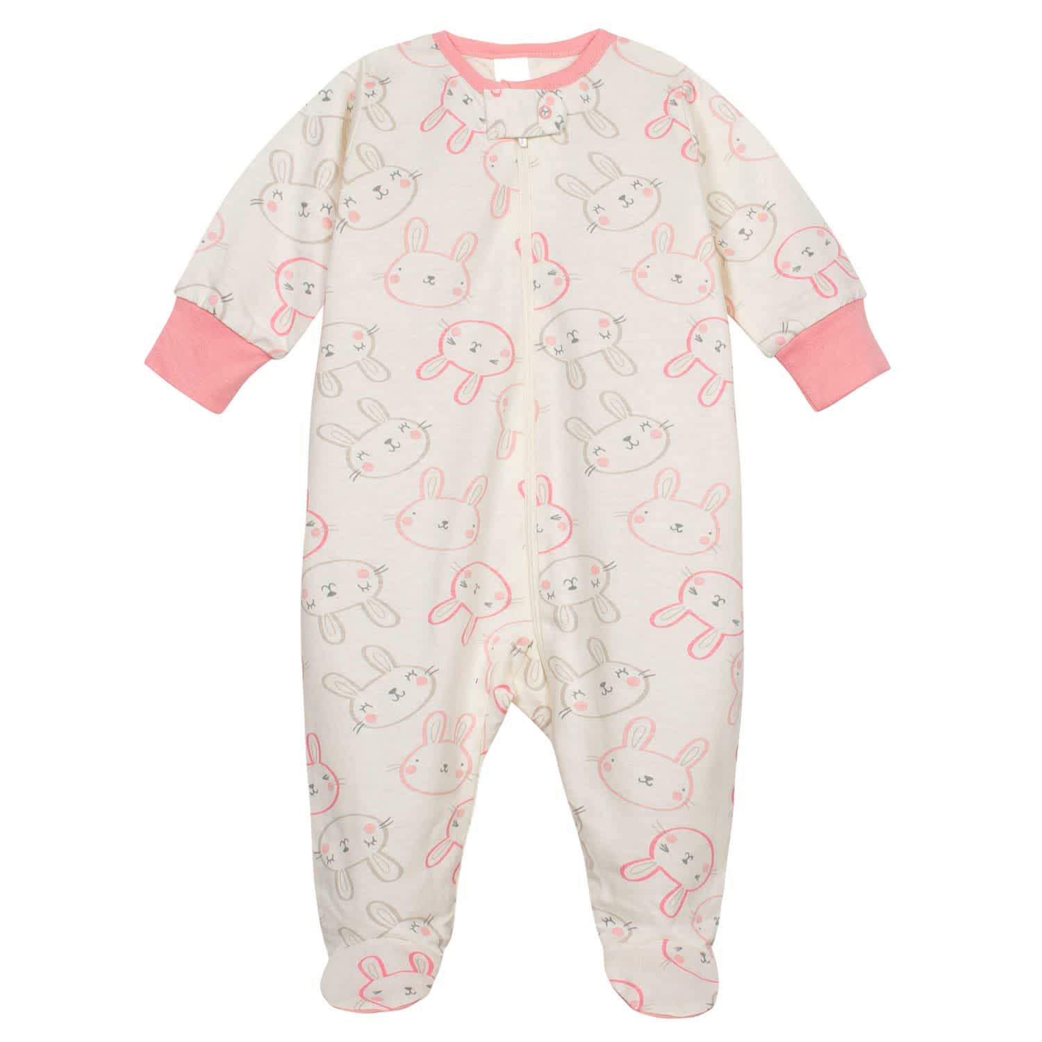 4-Pack Baby Girls Bunny Sleep 'N Plays - Image 2