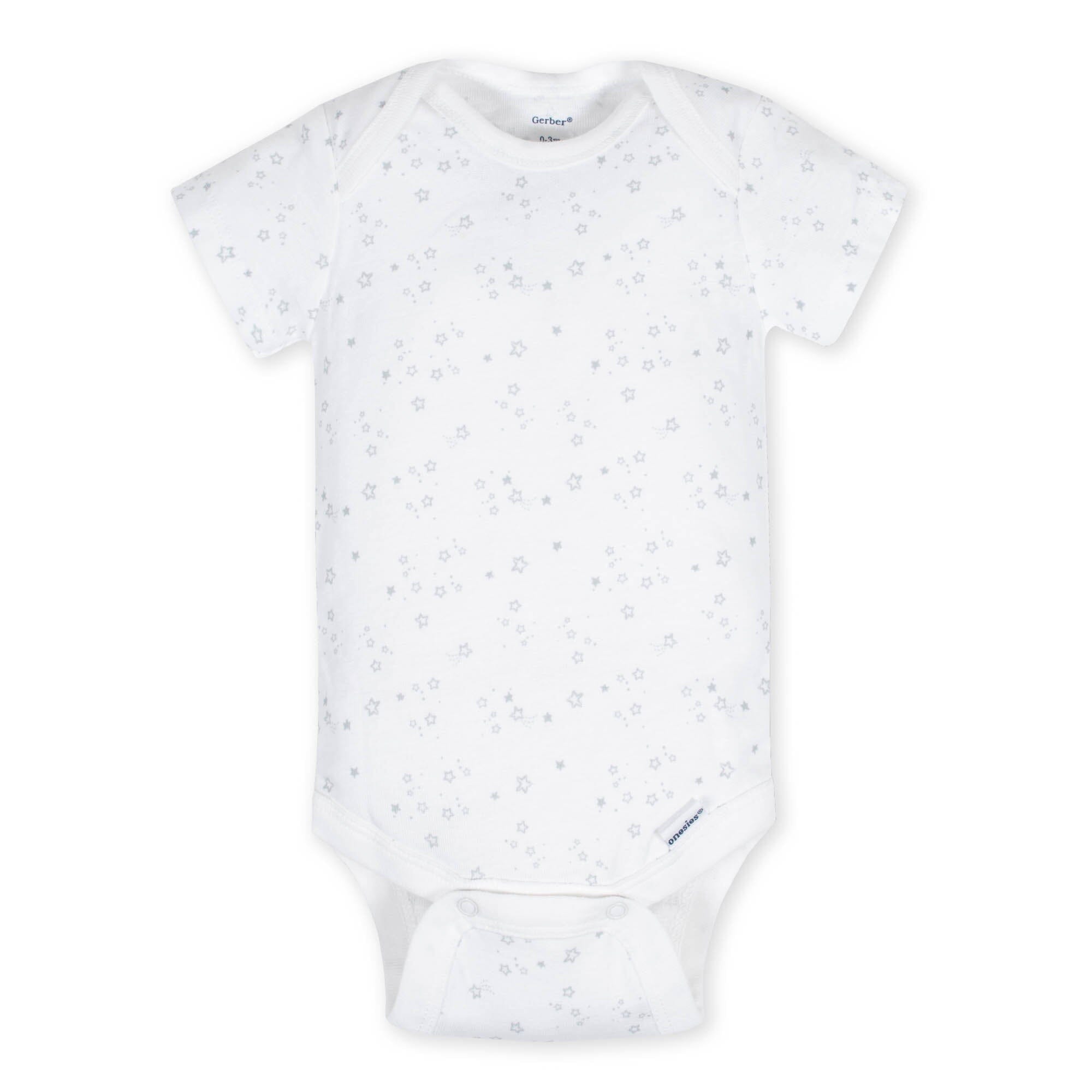8-pack Baby Neutral Sheep Short Sleeve Onesies® Bodysuits, 12M - Image 3