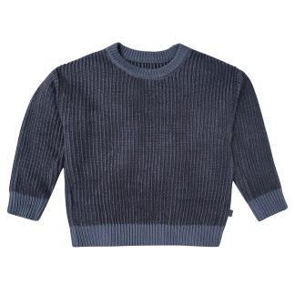 Infant and Kid Boys Slate Fisherman Sweater