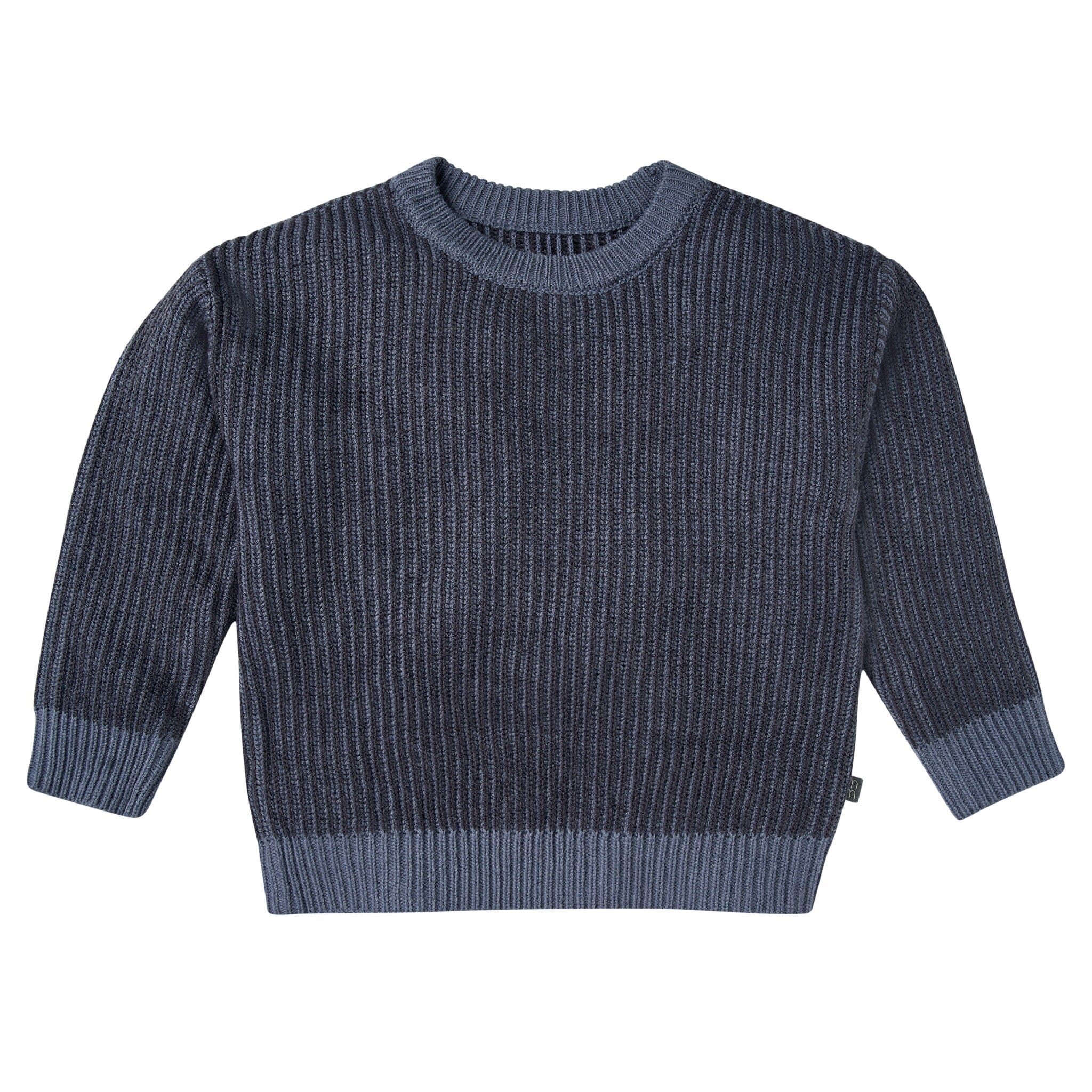 Infant and Kid Boys Slate Fisherman Sweater