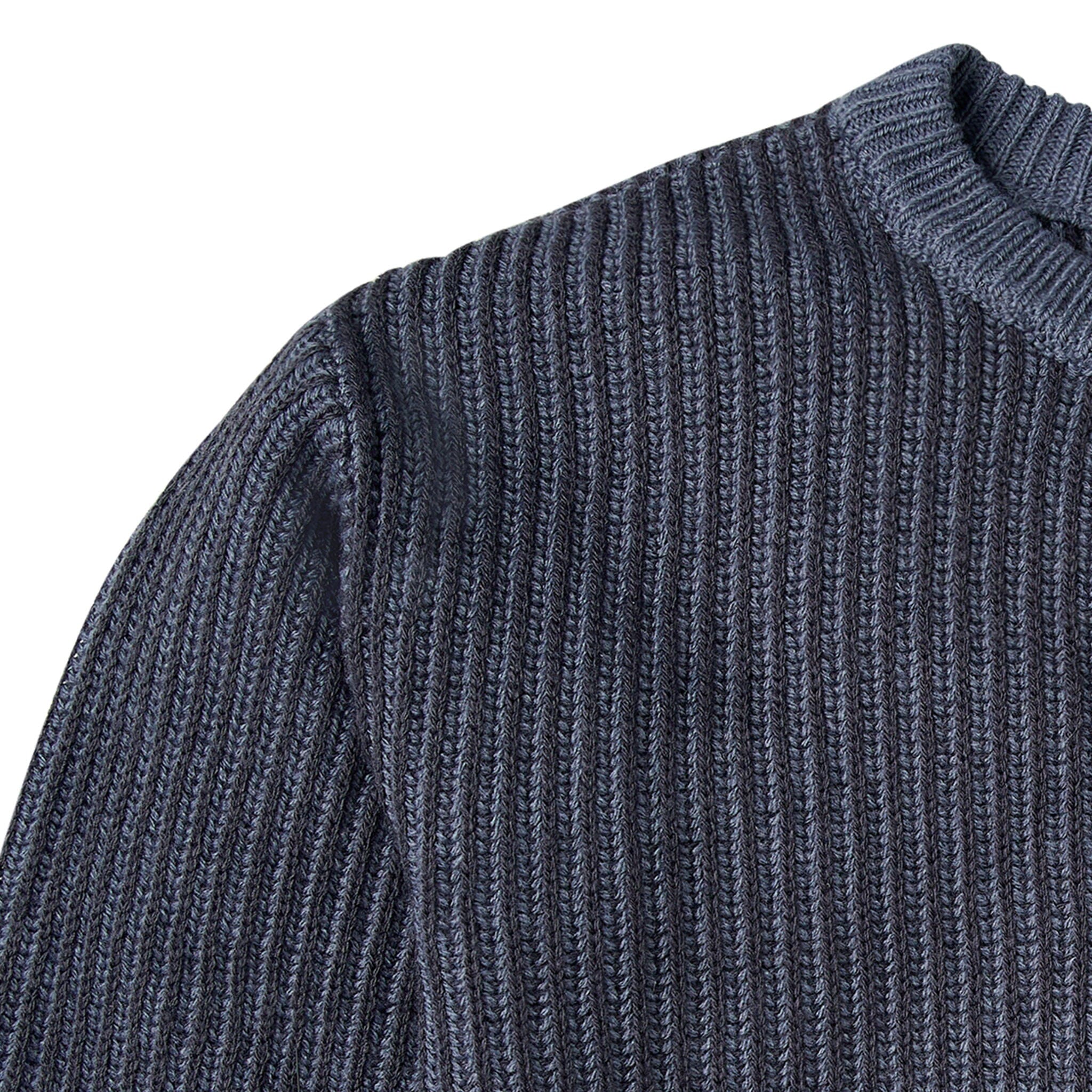 Infant and Kid Boys Slate Fisherman Sweater - Image 3