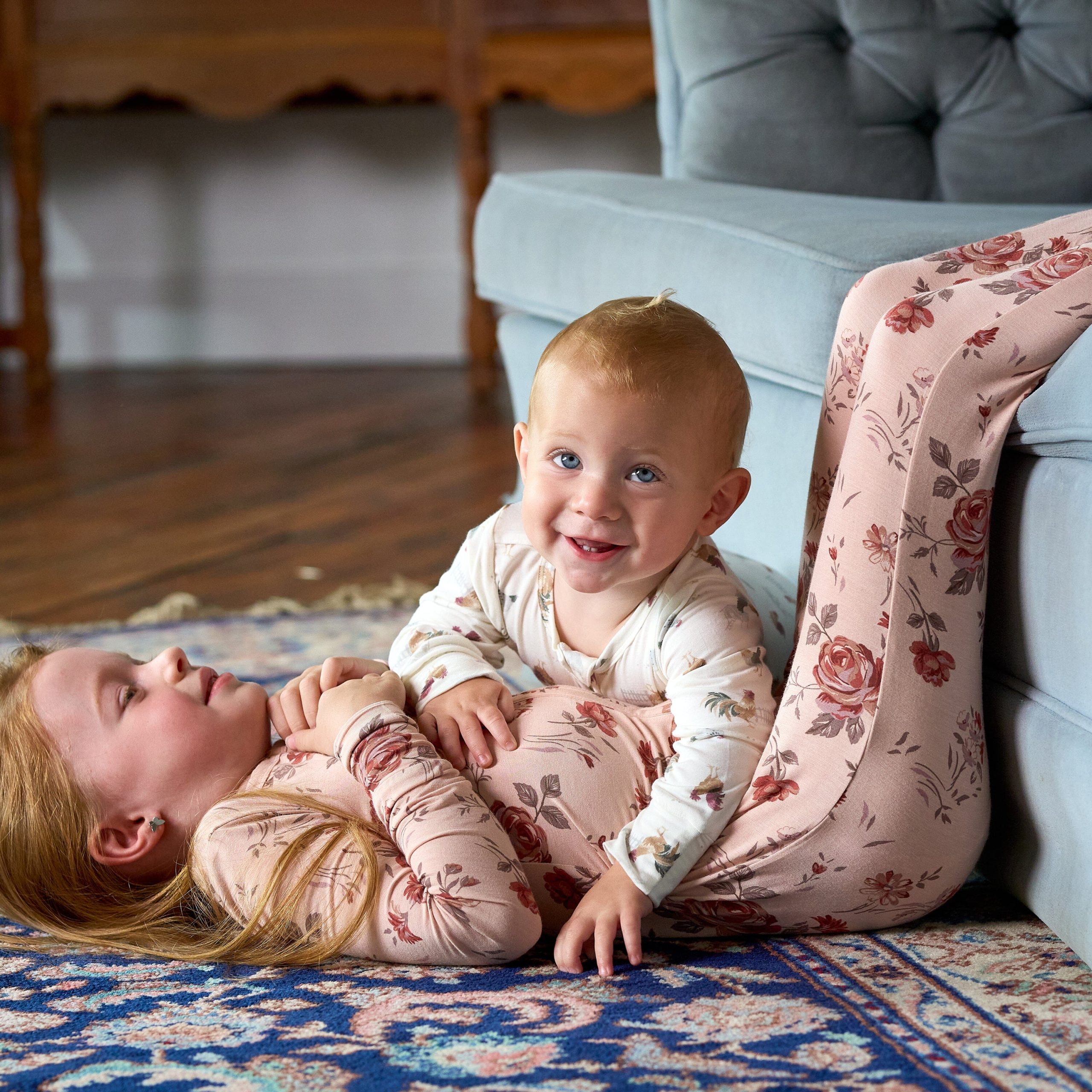 Neutral Barnyard Snug Fit Footless Pajamas - Image 3