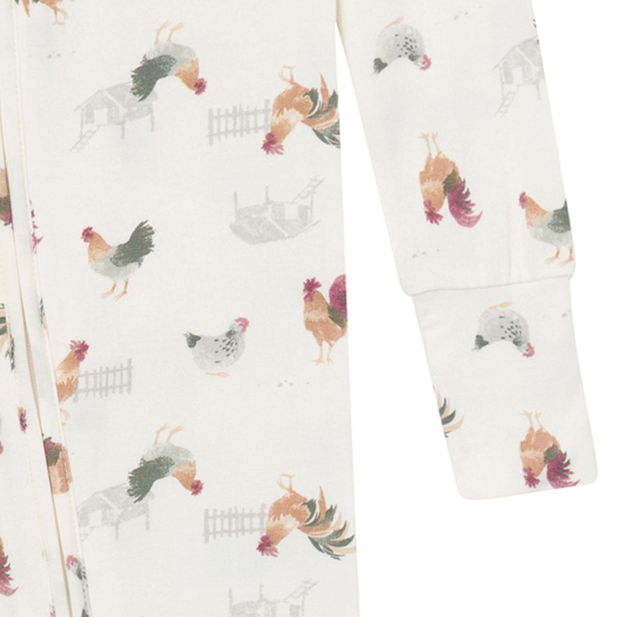 Neutral Barnyard Snug Fit Footless Pajamas - Image 6