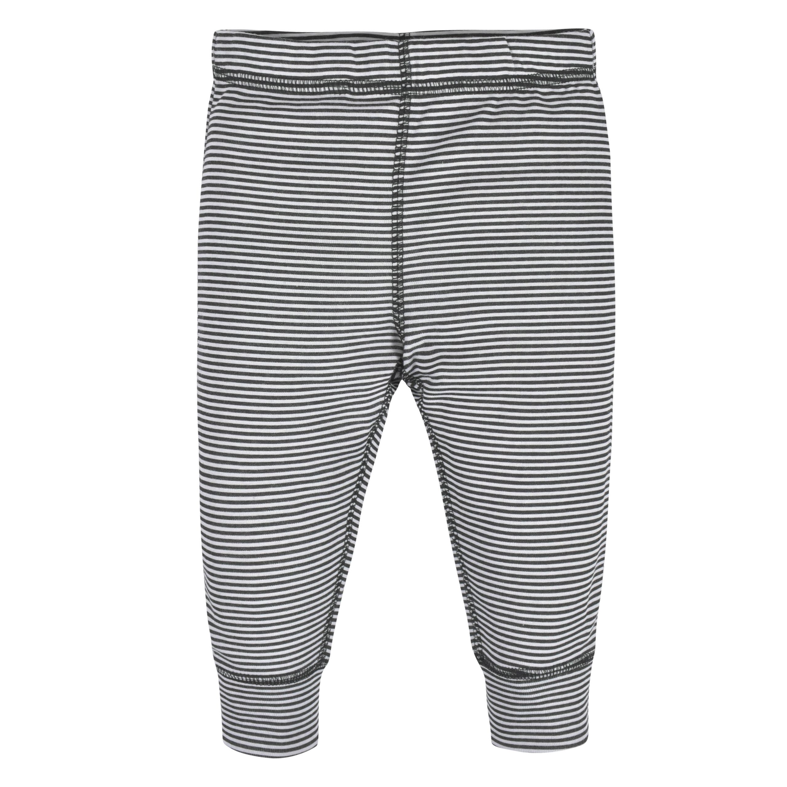 4-Pack Baby Girls Pink Stripe Pants - Image 3