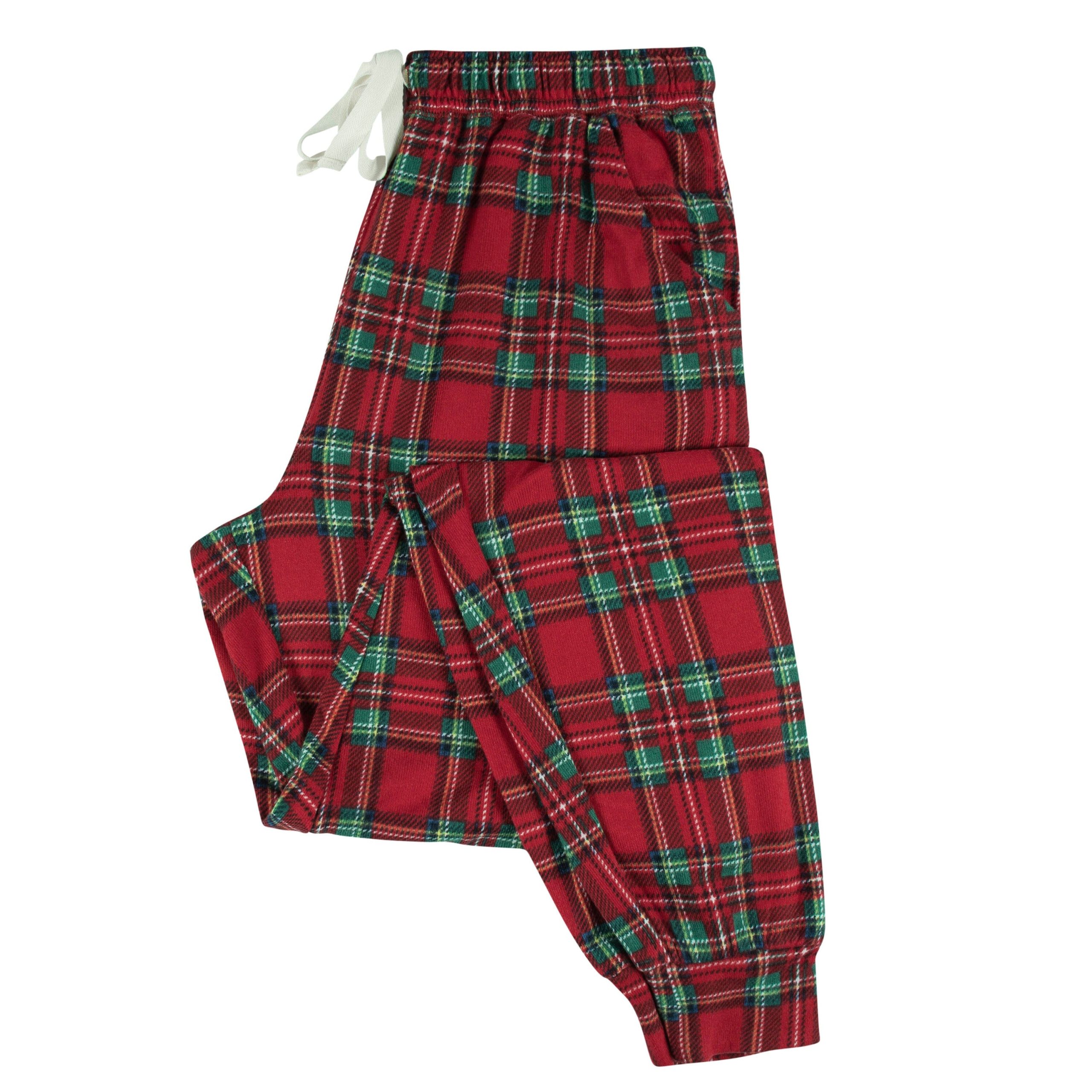 2-Piece Women's Stewart Plaid Hacci Pajama Set - Image 6