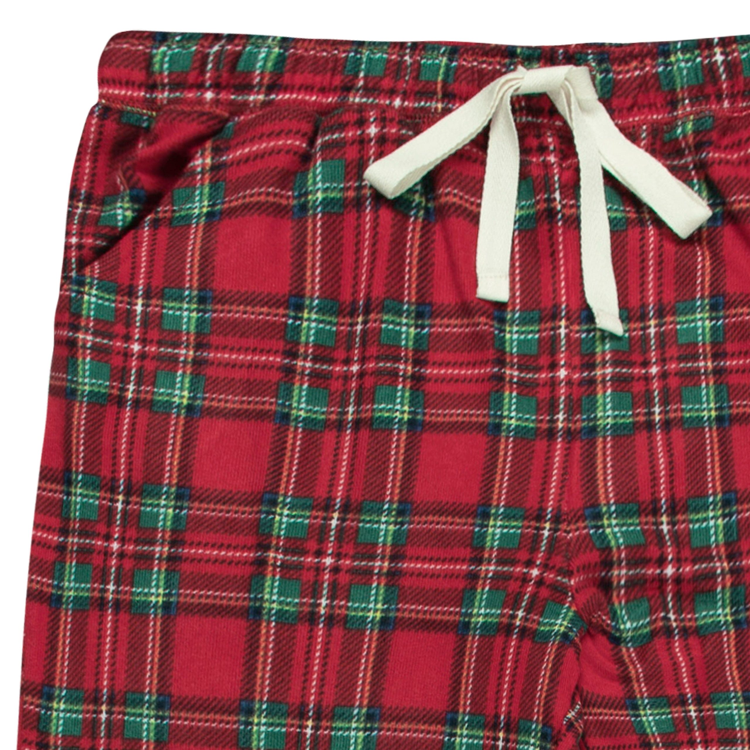 2-Piece Women's Stewart Plaid Hacci Pajama Set - Image 7