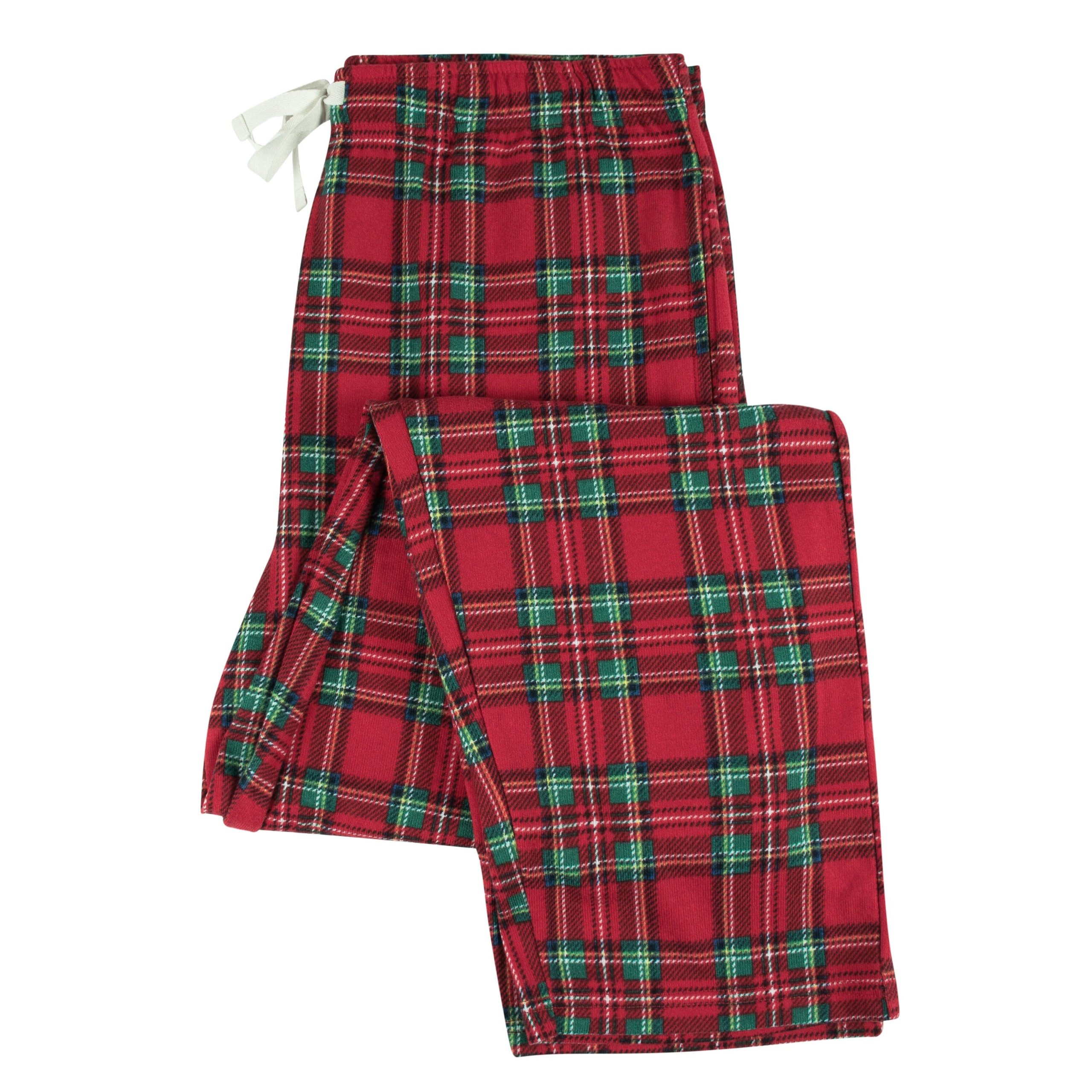 2-Piece Men's Stewart Plaid Hacci Pajama Set - Image 7