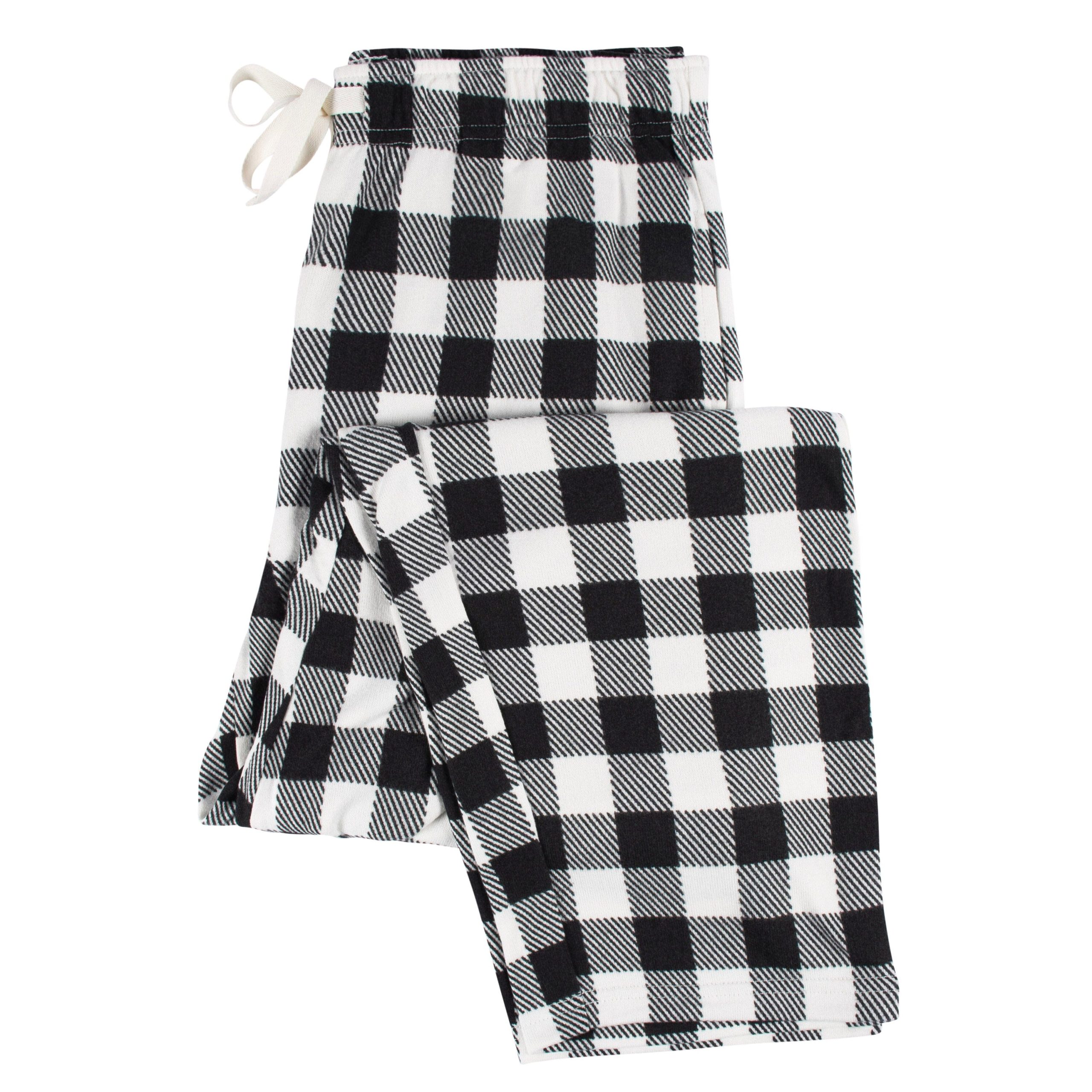 2-Piece Men's Buffalo Plaid Hacci Pajama Set - Image 8
