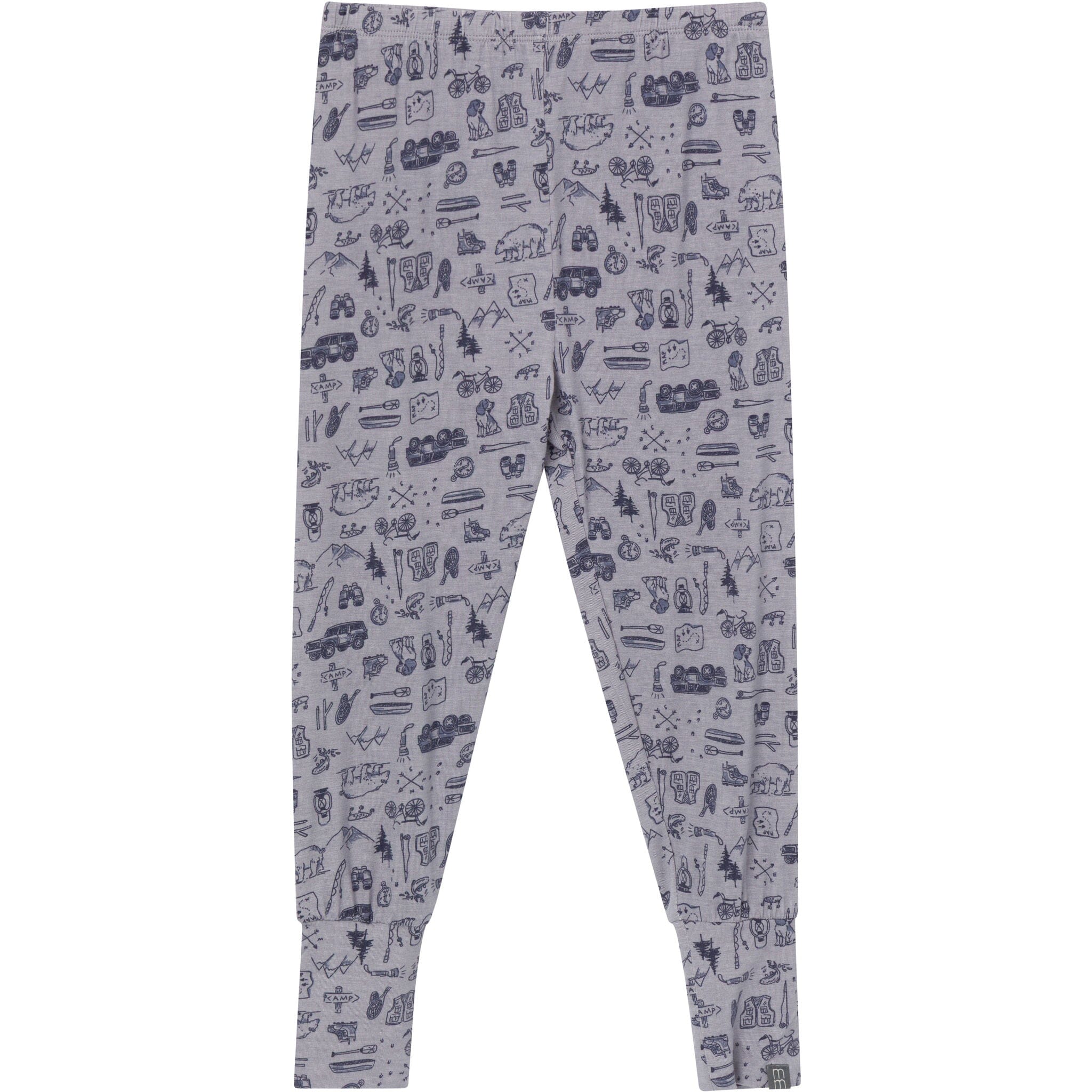 2-Piece Infant & Kid Boys Moody Blue Snug Fit Pajama - Image 5